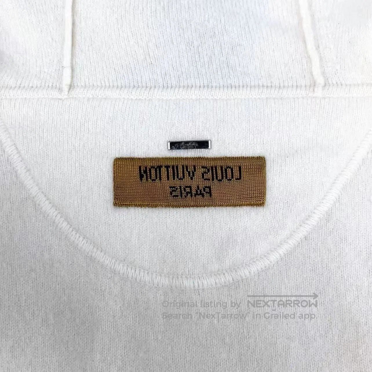 Louis Vuitton Louis Vuitton Beige Logo Hoodie XS. Size US XS / EU 42 / 0 - 4 Thumbnail