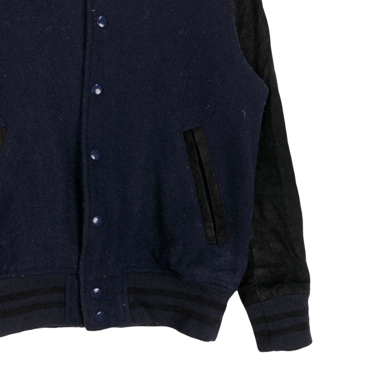 Japanese Brand 📌Vintage Bomber Leather Jacket Shanhouse Sports Usa Size US S / EU 44-46 / 1 - 6 Thumbnail