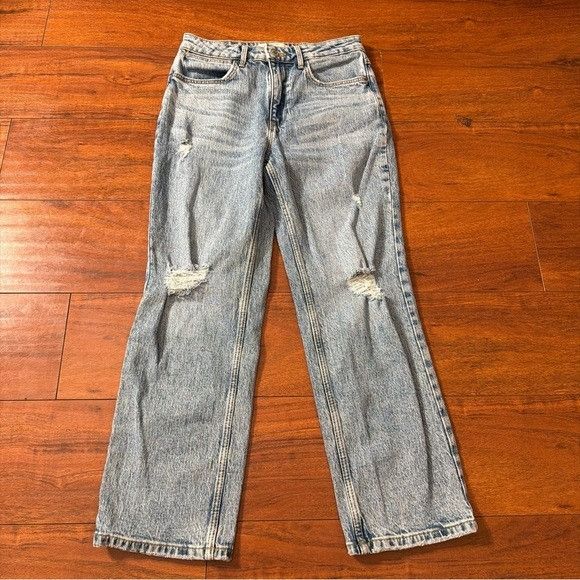Wrangler WRANGLER HIGH RISE RODEO STRAIGHT CROP JEANS SZ 2/26 Size 24" / US 00 / IT 34 - 4 Thumbnail