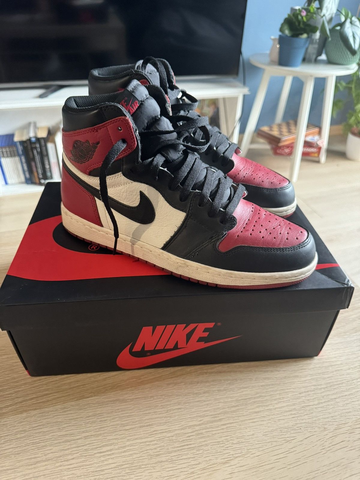Jordan Brand × Nike Nike Air Jordan 1 retro high bred toe 
