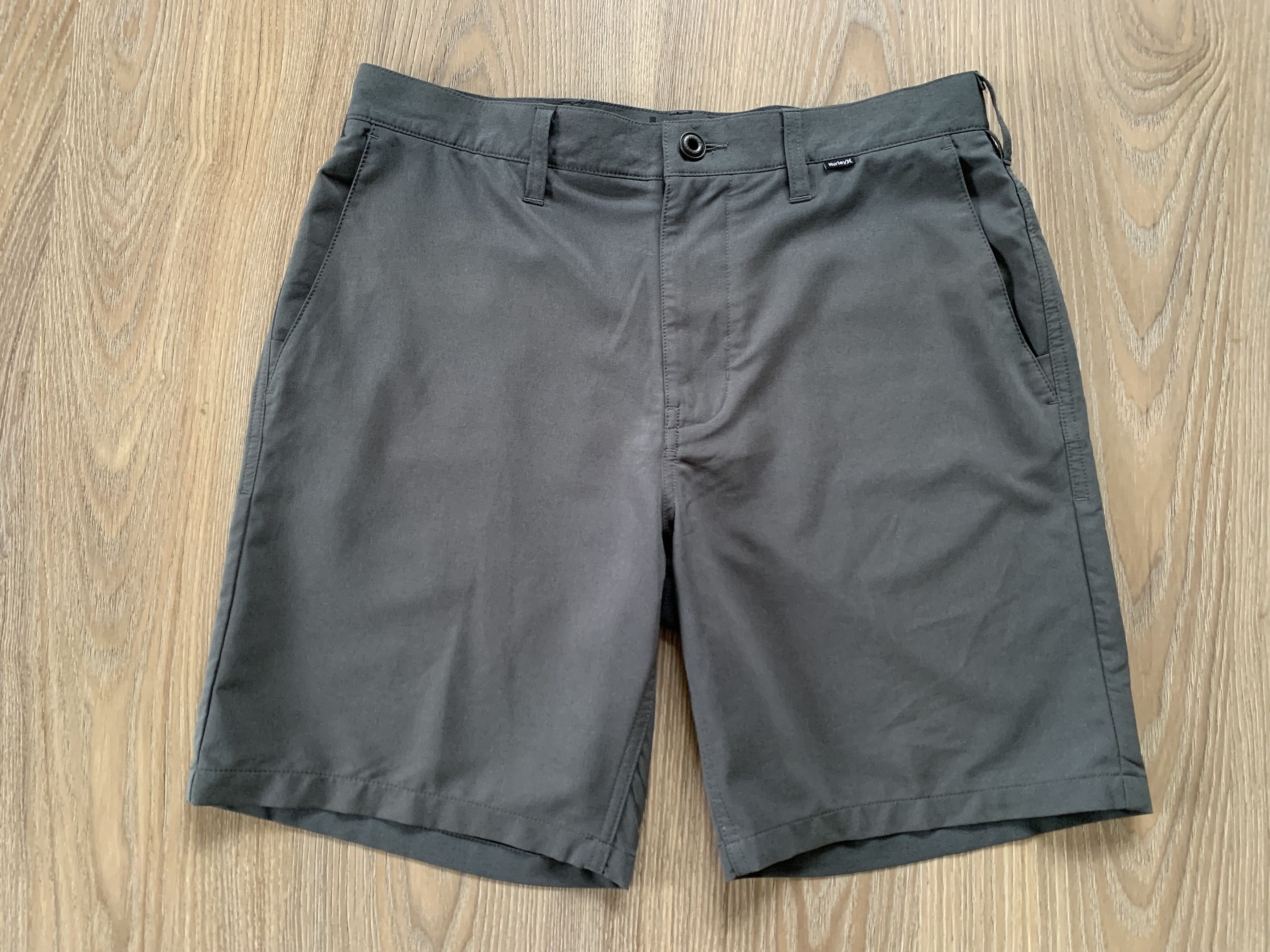 Hurley Hurley Performance Gray Chino Shorts Size US 32 / EU 48 - 2 Thumbnail