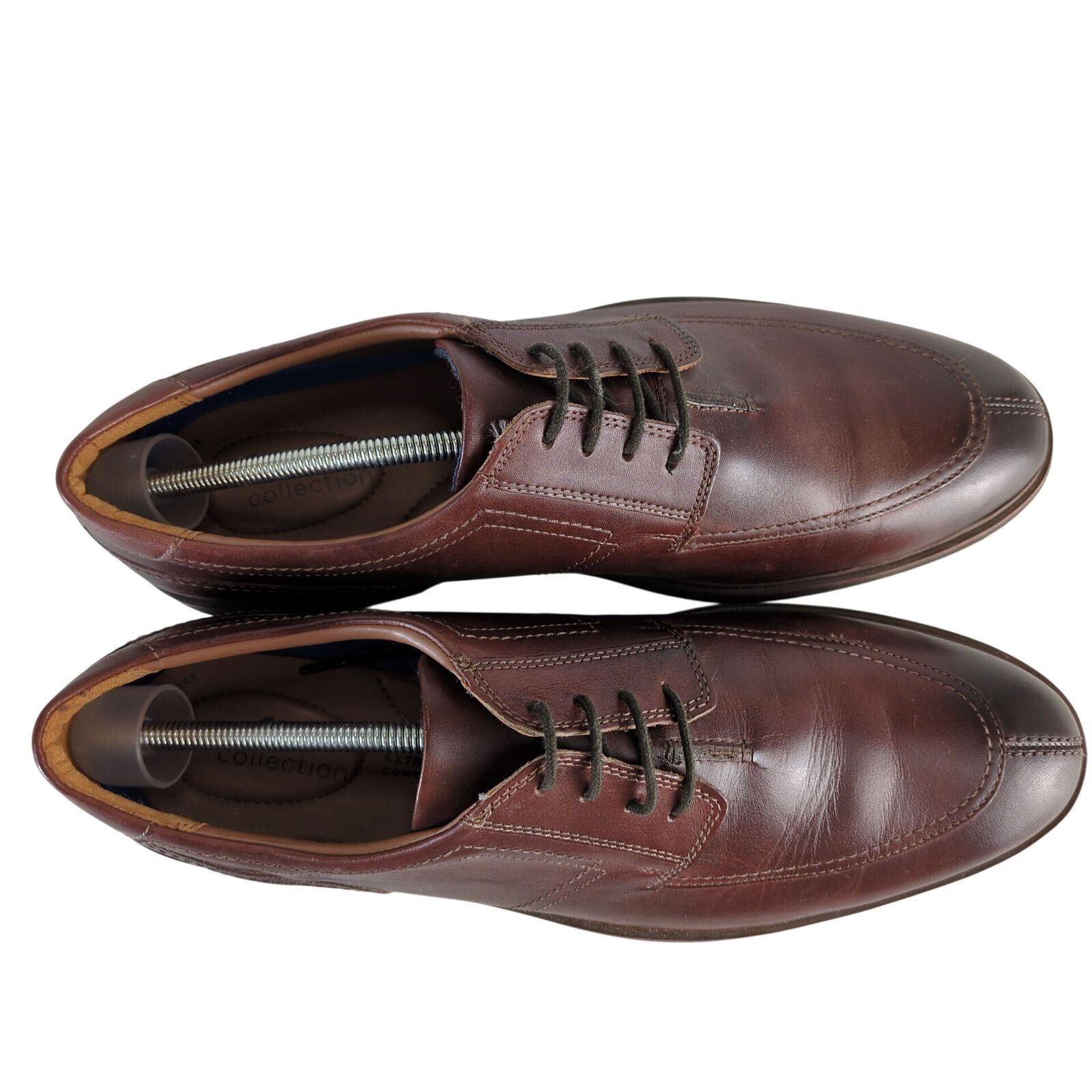 Clarks Clarks Collection Malwood Low Oxford Men's 13M Brown Leather Size US 13 / EU 46 - 3 Thumbnail