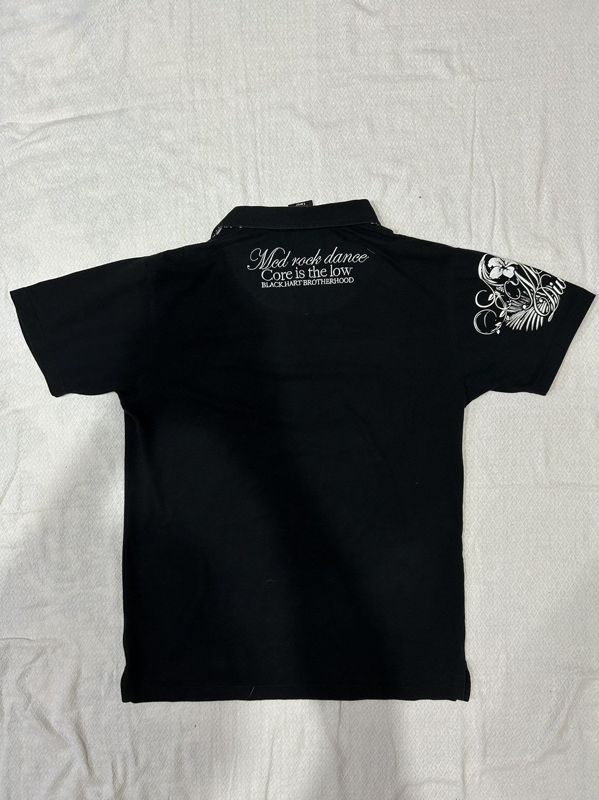 Japanese Brand More Core Division Poem Polo Shirt Size US L / EU 52-54 / 3 - 10 Thumbnail