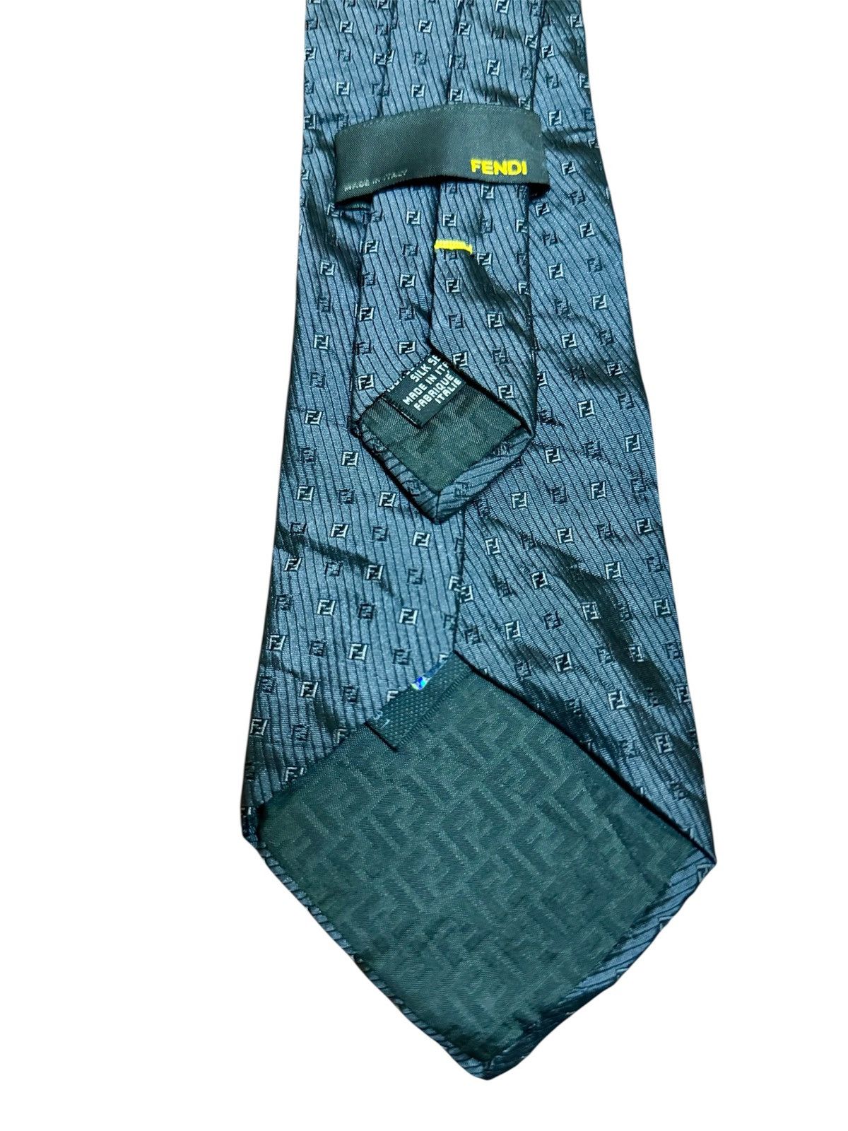Fendi Fendi Jacquard Pattern Tie Size ONE SIZE - 6 Thumbnail