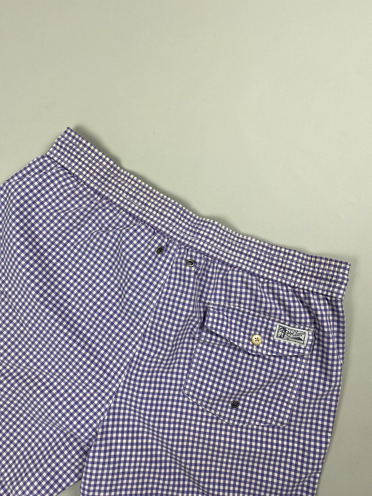 Polo Ralph Lauren Polo Ralph Lauren men’s checked swimming Surfing Shorts Size US 34 / EU 50 - 19 Thumbnail