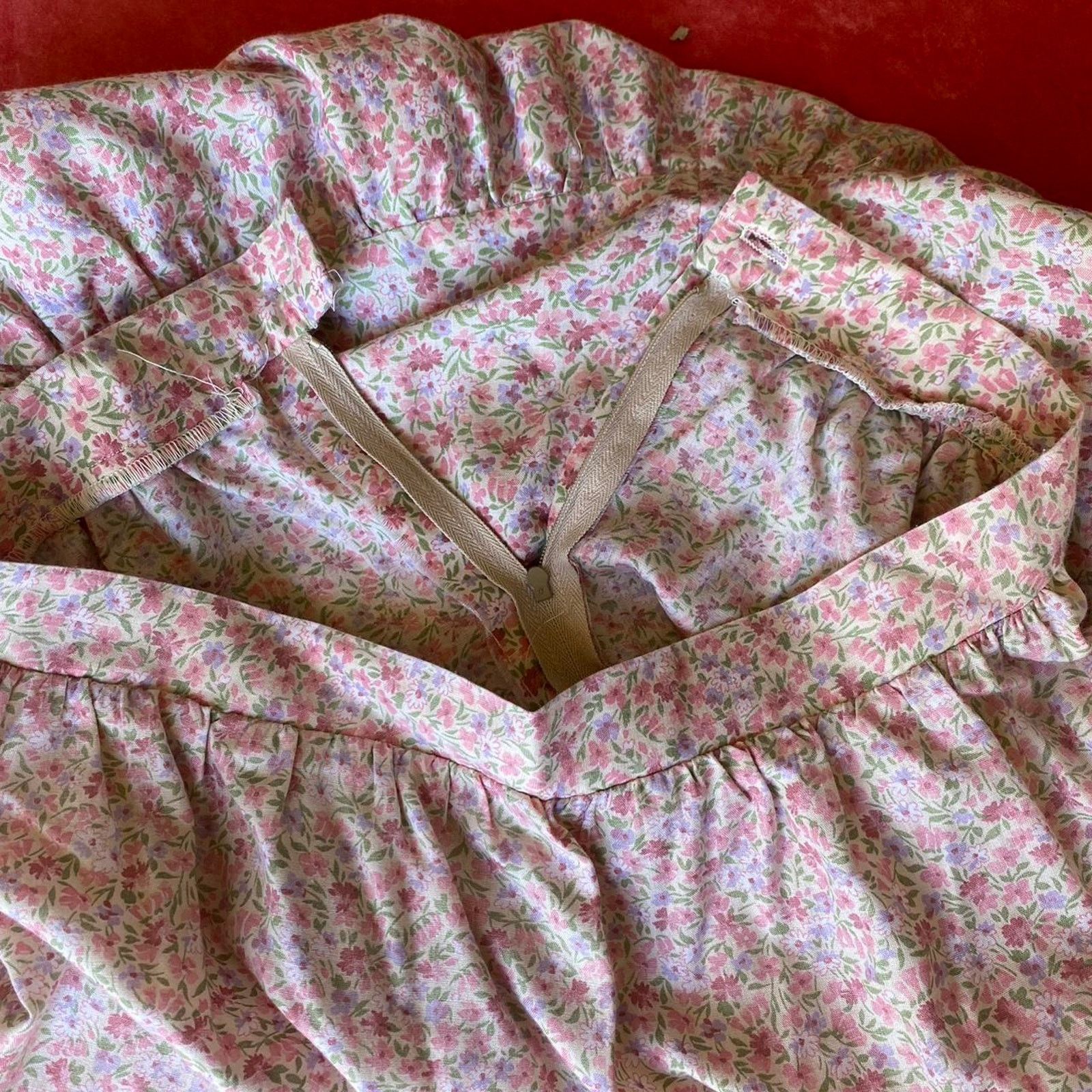 Other Cottagecore floral skirt Size 24" / US 00 / IT 34 - 4 Thumbnail