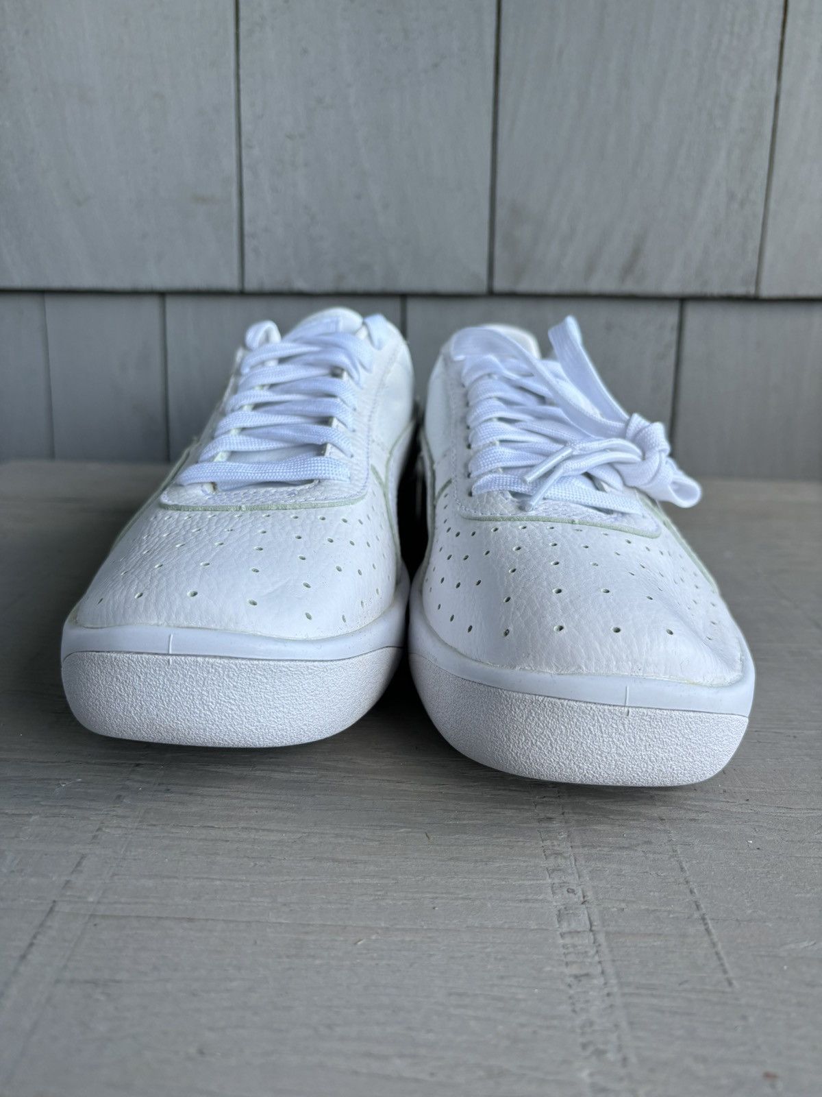 Puma Puma GV Special All White Leather Puma Sneakers Force 1 Mens Size US 8 / EU 41 - 10 Thumbnail