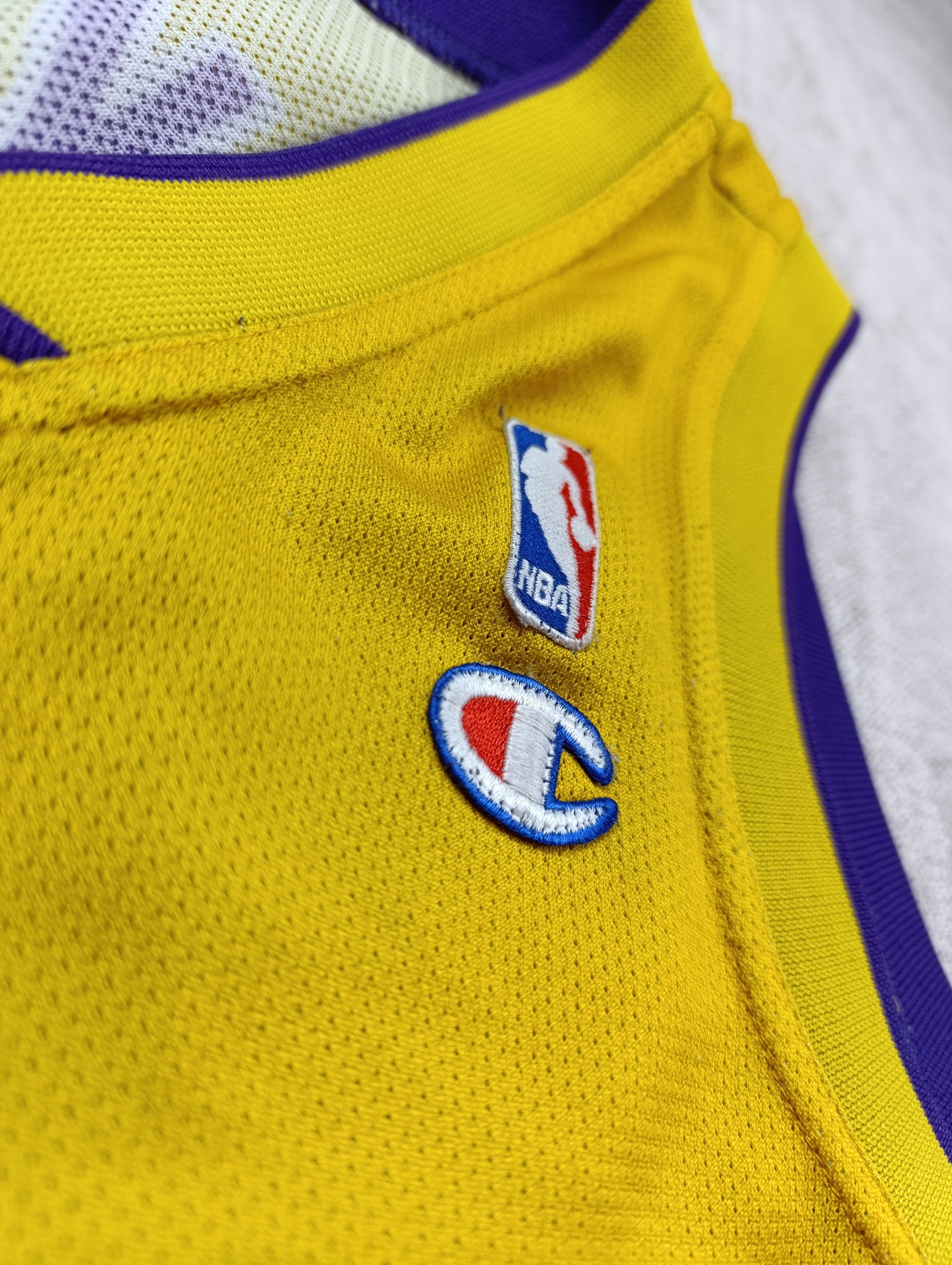 Champion LOS ANGELES LAKERS BASKETBALL JERSEY CHAMPION NBA BRYANT Size US L / EU 52-54 / 3 - 12 Thumbnail