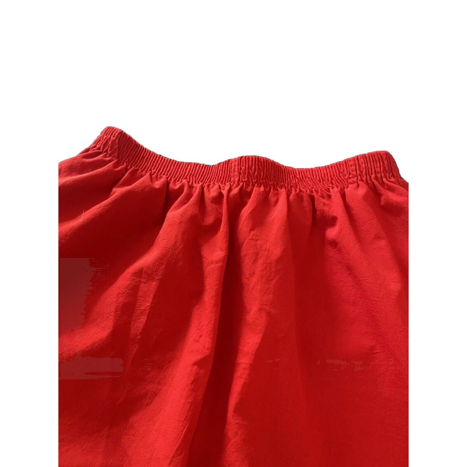 & Other Stories Women's M Petite Red Elastic Waist Capri Pants BonWorth Size 32" / US 10 / IT 46 - 4 Thumbnail