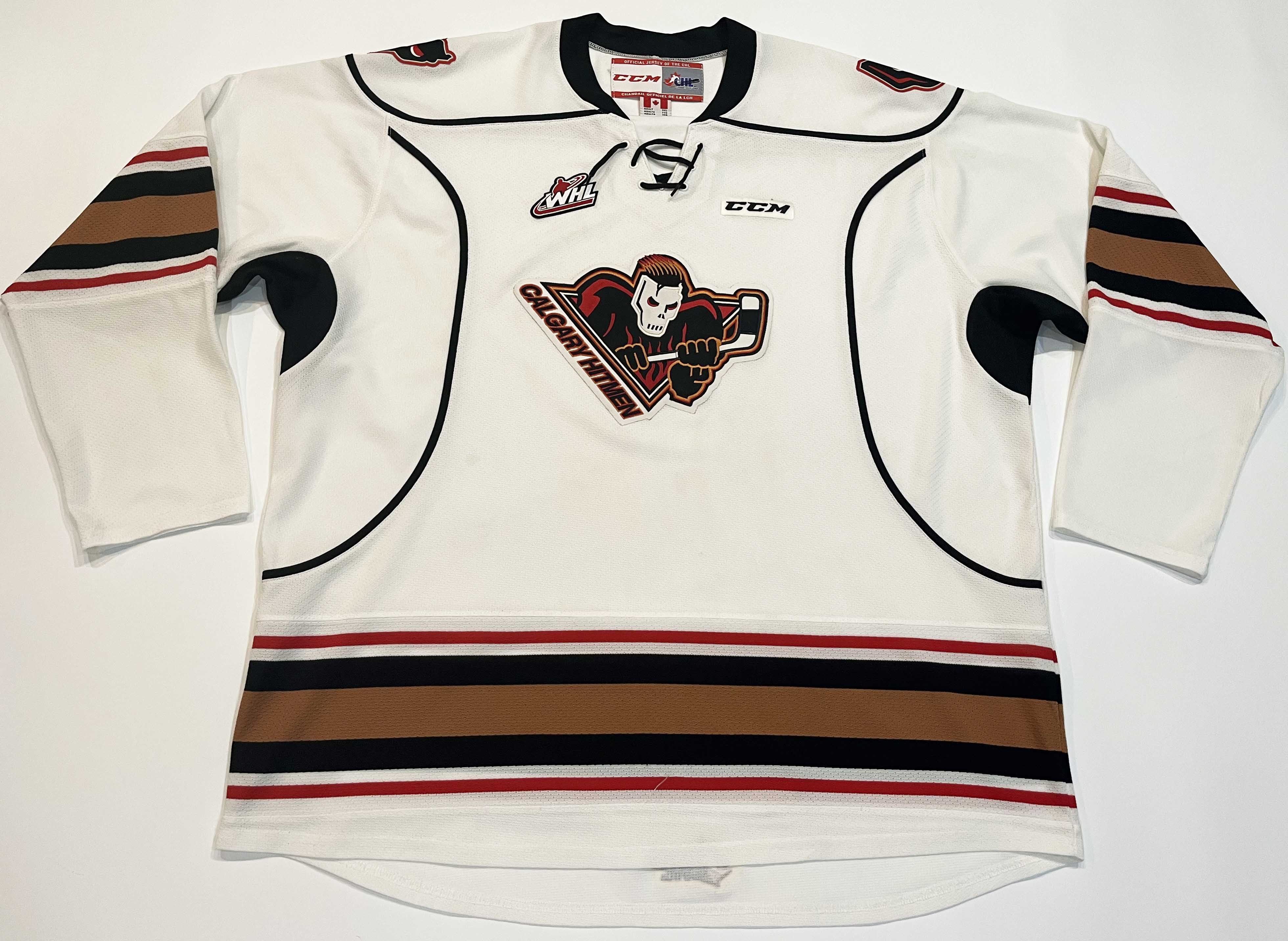 CCM Calgary Hitmen WHL Hockey Jersey