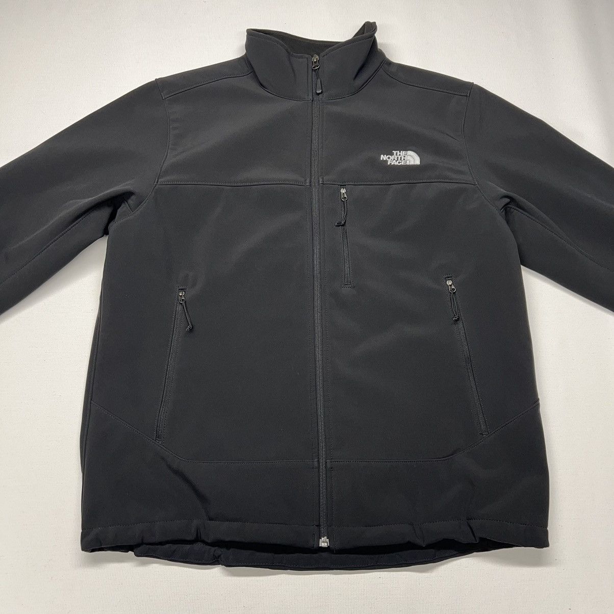 The North Face The North Face Jacket Black Windwall Coat Fleece Soft Shell Size US L / EU 52-54 / 3 - 2 Thumbnail