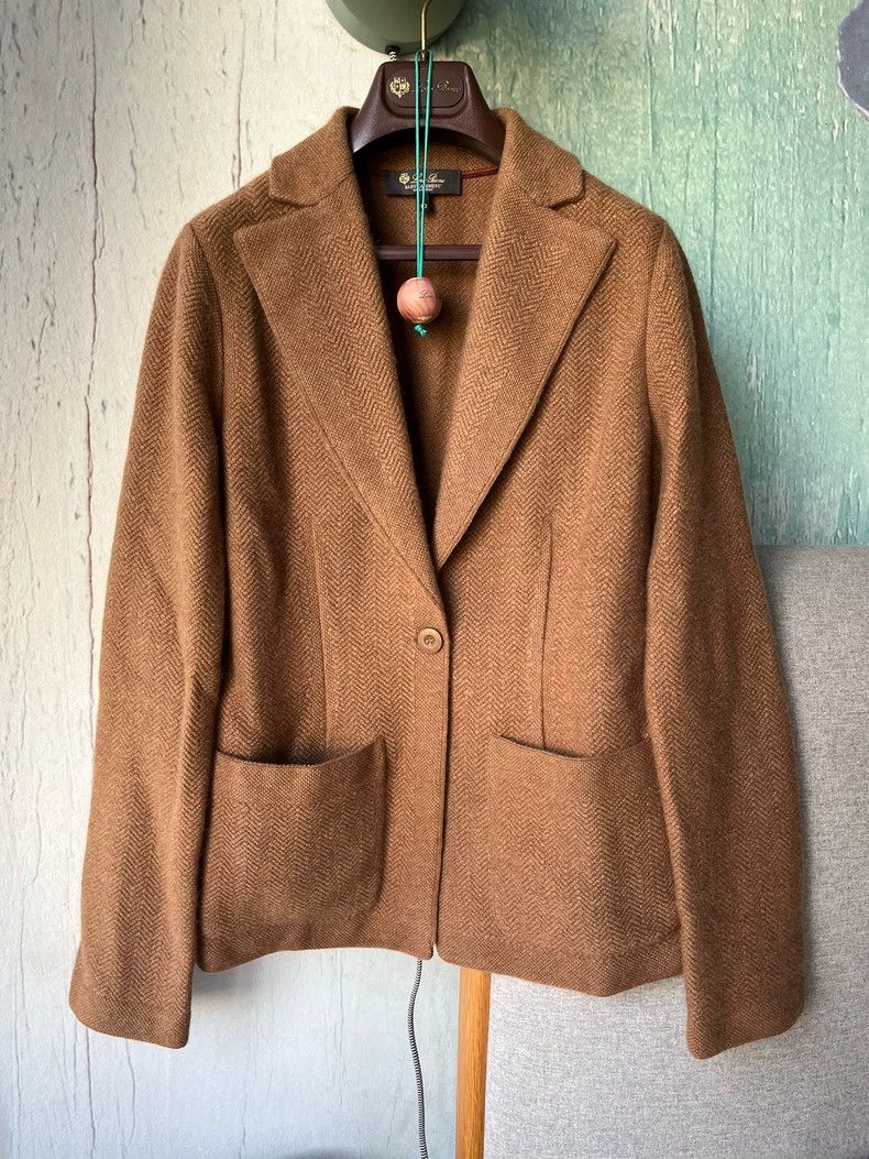 Loro Piana LORO PIANA Cashmere sheepskin coat, 100%baby cashmere mate Size M / US 6-8 / IT 42-44 - 2 Thumbnail