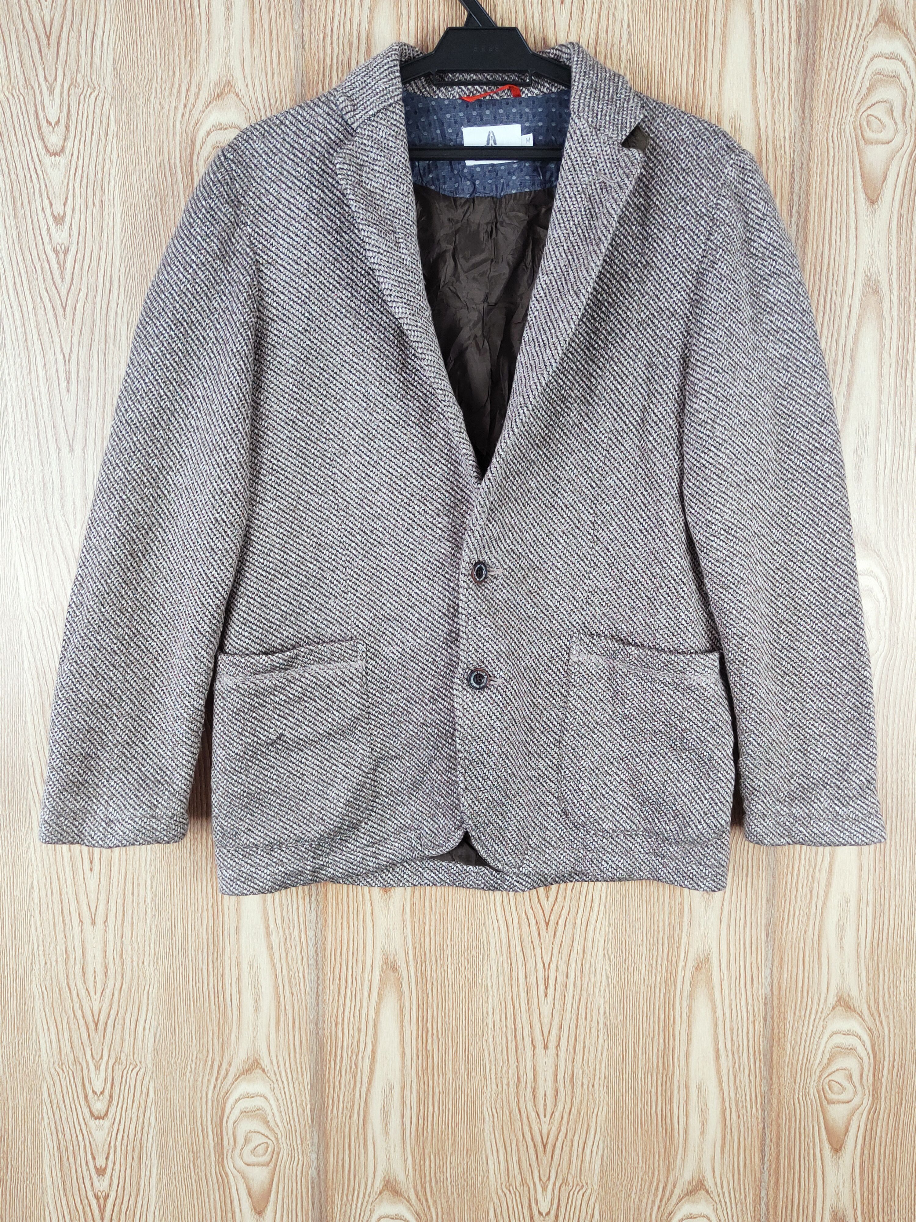 Vintage Hush Puppies Brown Wool Blazers (Super Cool)
