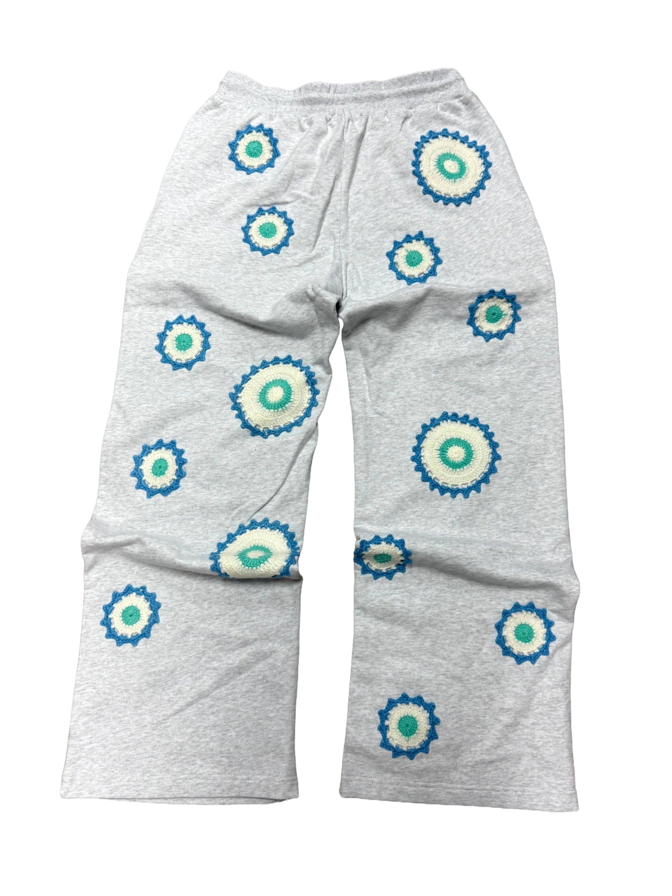 Other Arkyve Ocean Patch Crochet Grey Sweats Size US 32 / EU 48 - 2 Thumbnail