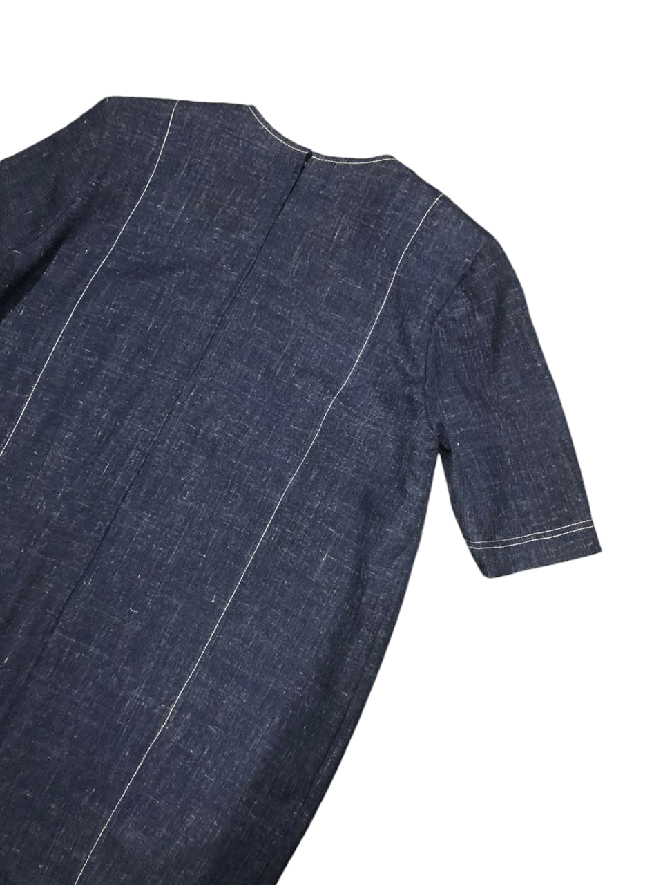Salvatore Ferragamo × Vintage Vintage Salvatore Ferragamo Wool Dress Short Sleeve Size XL / US 12-14 / IT 48-50 - 7 Thumbnail