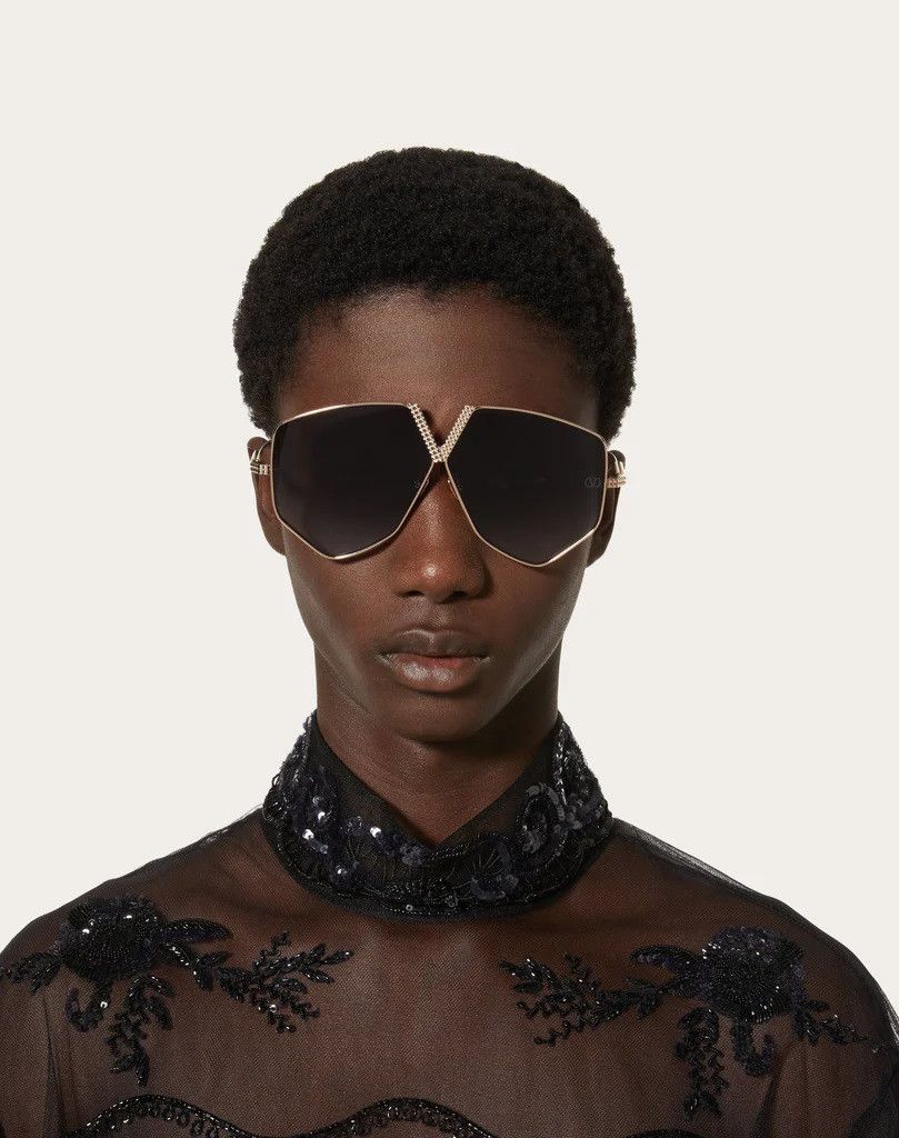 Valentino Valentino Women Sunglasses Aviator V - HEXAGON VLS-115A-64 Size ONE SIZE - 15 Thumbnail