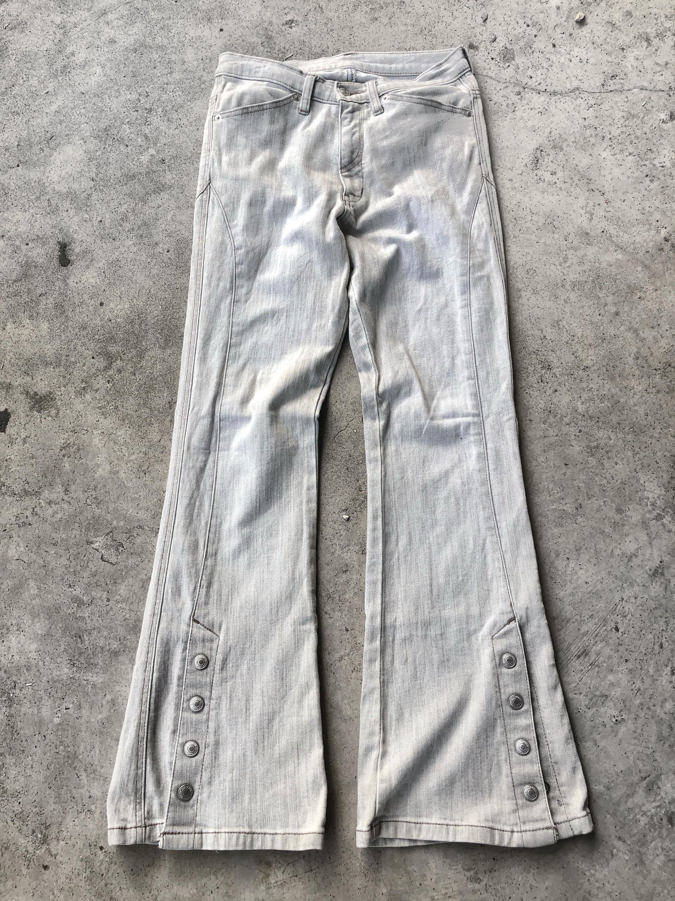 14th Addiction Button Flared Jeans Size US 29 - 1 Thumbnail