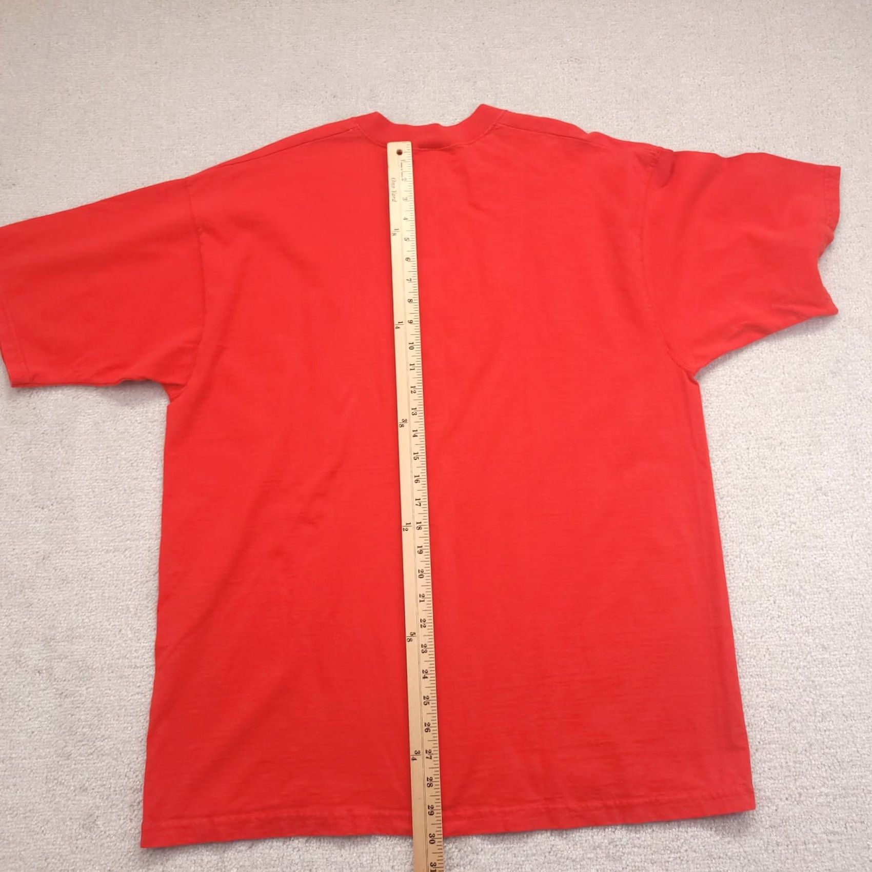 Vintage VINTAGE 90s Carrousel T Shirt Lodge Logo Solid Red Men's XL Size US L / EU 52-54 / 3 - 5 Thumbnail