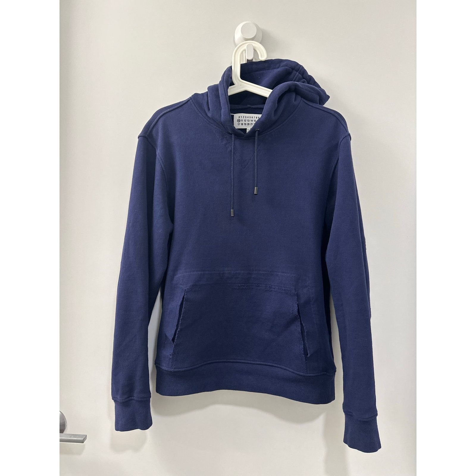 Maison Margiela Rare Maison Margiela Navy Hoodie 46 Made in Italy Size US S / EU 44-46 / 1 - 1 Thumbnail