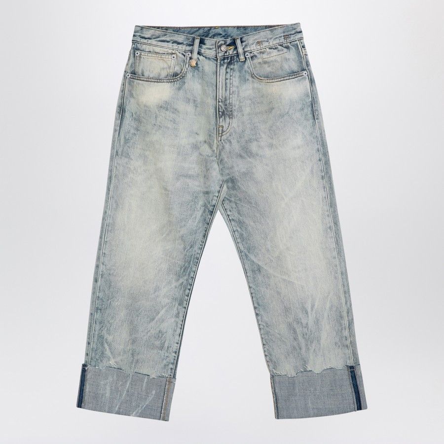 R13 o1d2blof0924 Denim Jeans in Light Blue Size 27" / US 4 / IT 40 - 1 Thumbnail