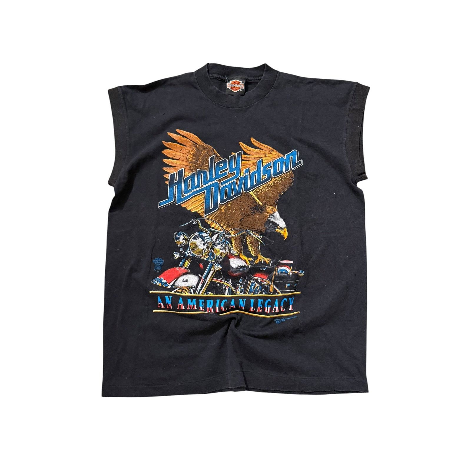 Vintage Vintage 1988 HD American Legacy Eagle Sleeveless MO Size US L / EU 52-54 / 3 - 1 Thumbnail