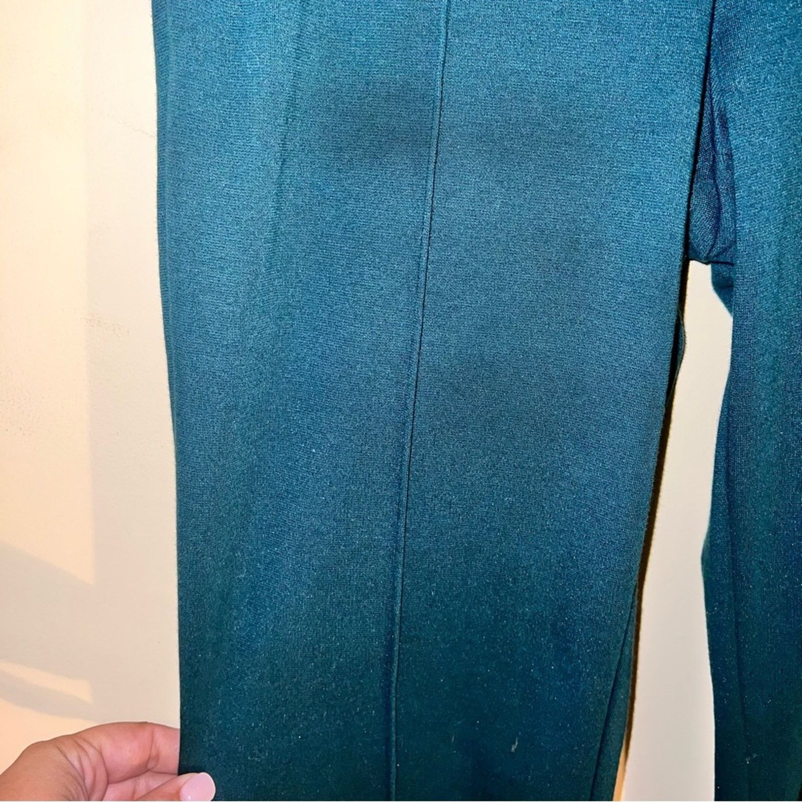 J.Crew J. CREW forest green pleated trousers S Size 27" / US 4 / IT 40 - 5 Thumbnail