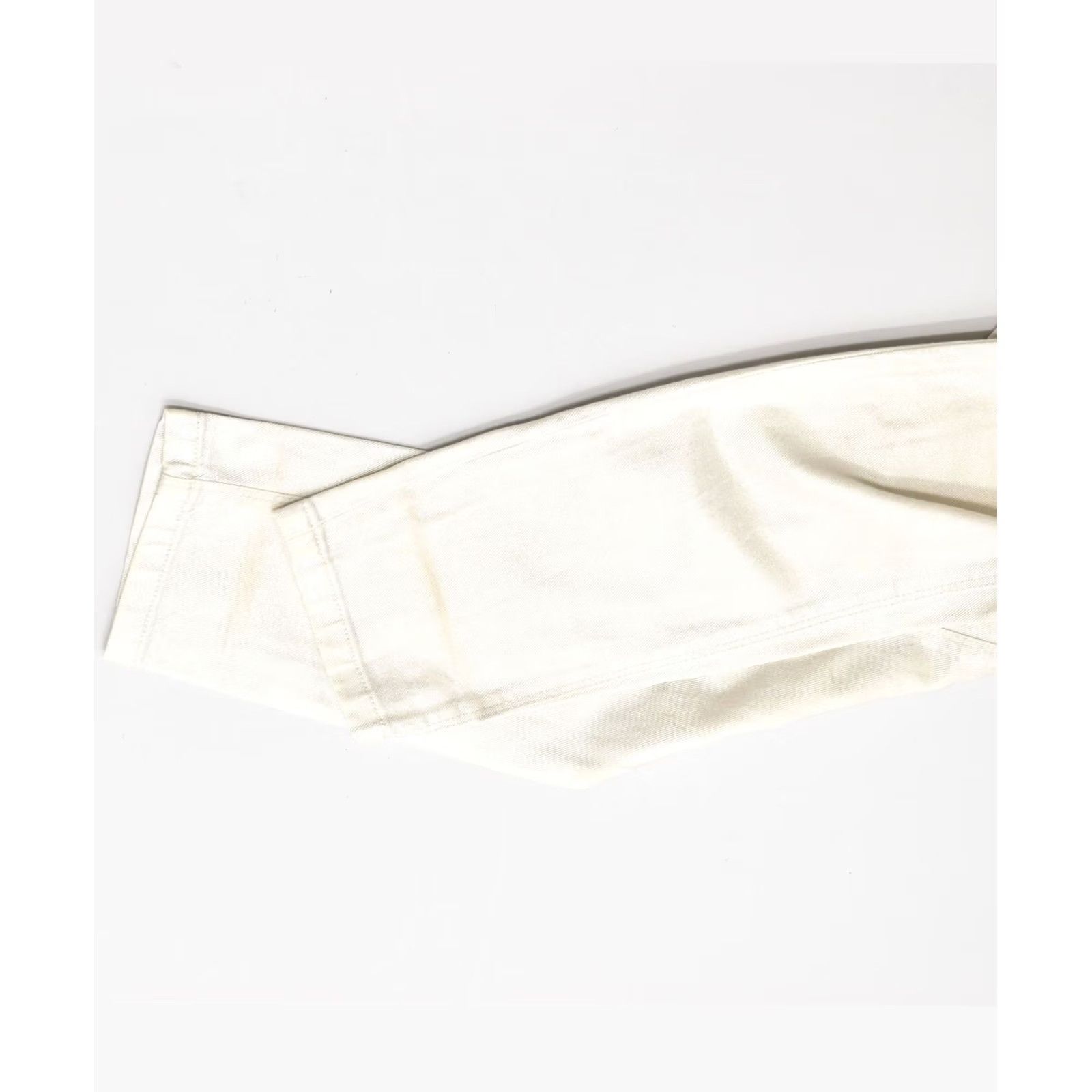Massimo Dutti MASSIMO DUTTI Womens Skinny Casual Trousers W28 L28 White Size 28" / US 6 / IT 42 - 3 Thumbnail