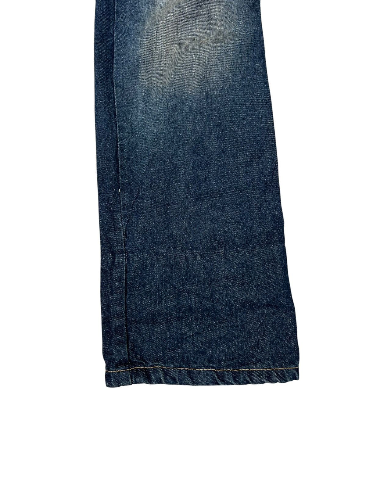 Vintage Mud Wash Denim Double Waist Dominate Handcrafted Jeans Size US 30 / EU 46 - 11 Thumbnail