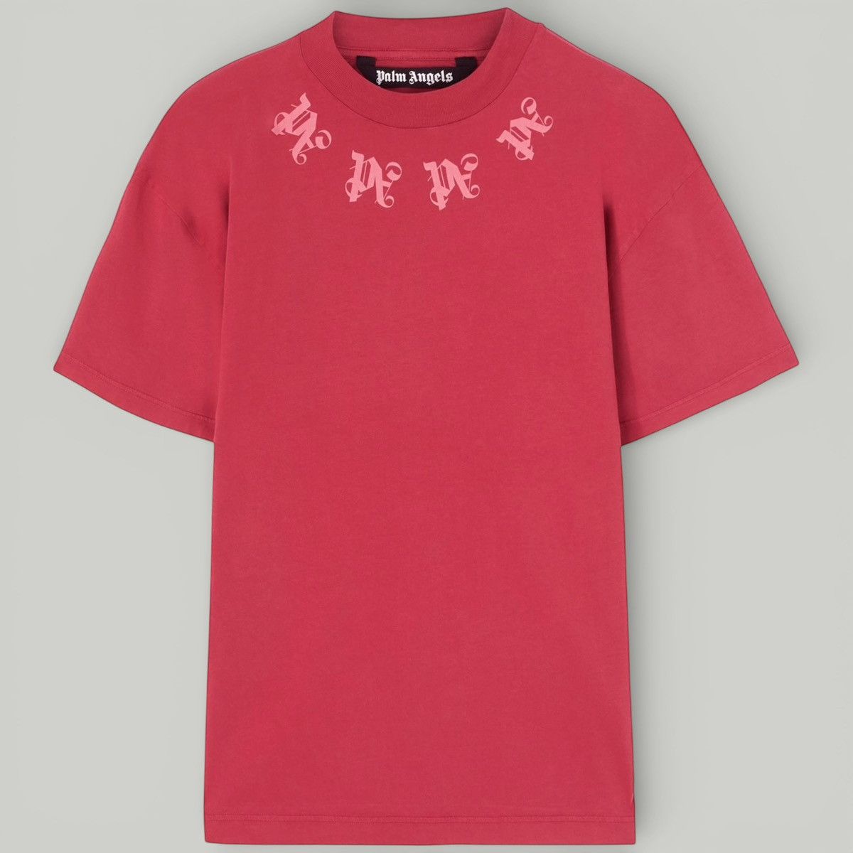 Palm Angels Palm Angels Statement Monogram T-shirt *NEW* Size US L / EU 52-54 / 3 - 1 Thumbnail