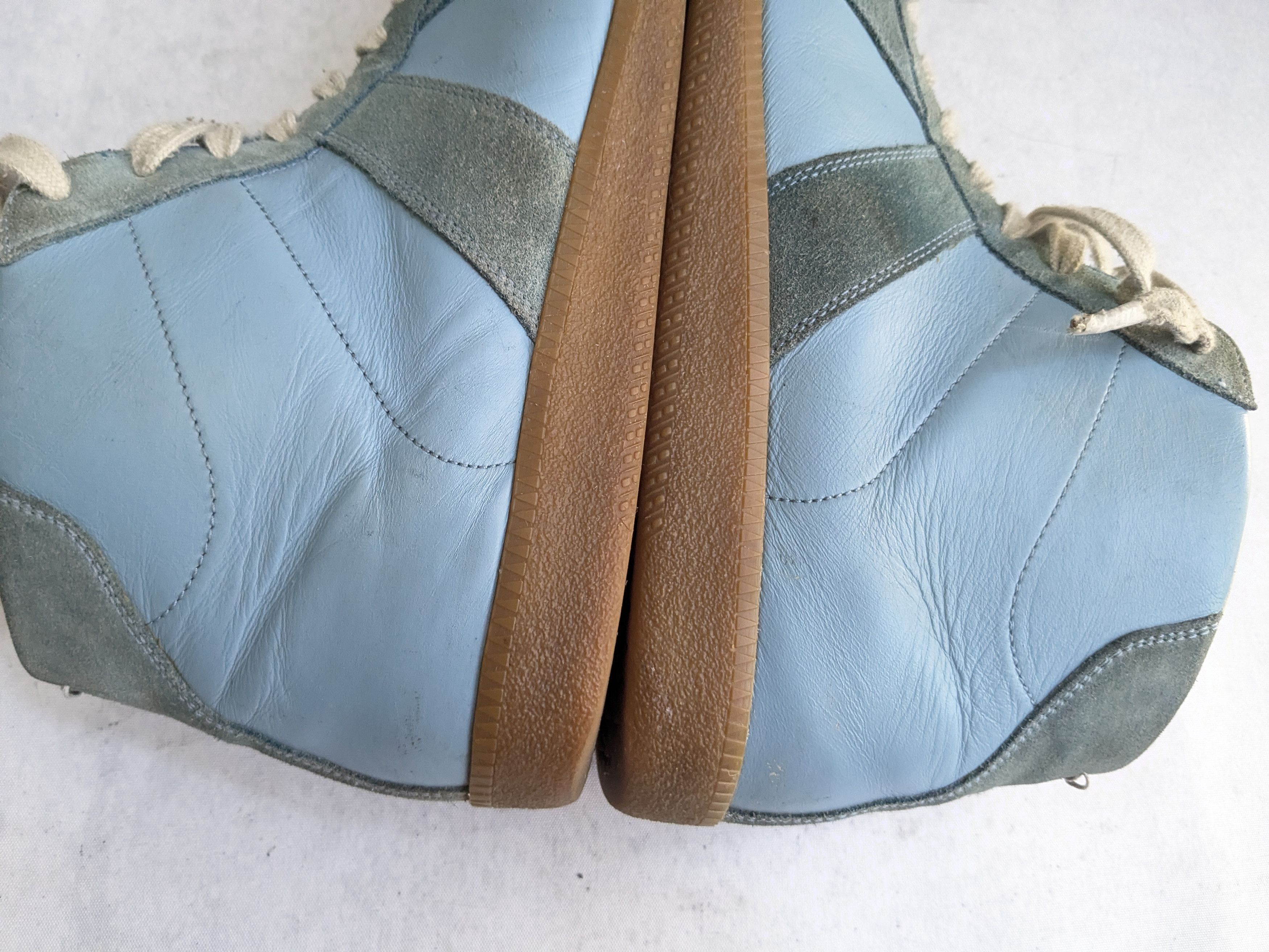 Maison Margiela Maison Margiela Replica GAT Blue 11 44 High Tops Gum Size US 11 / EU 44 - 12 Thumbnail