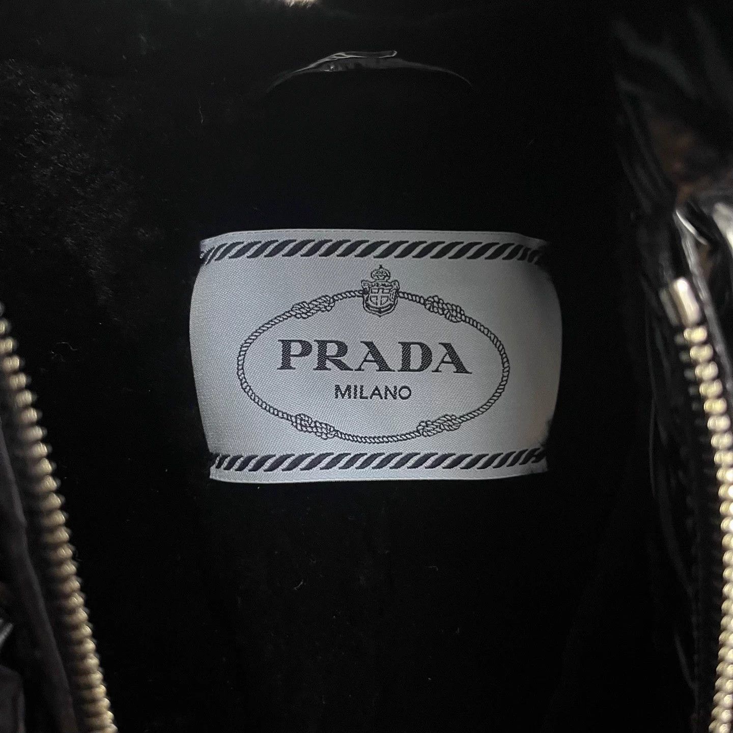 Prada Prada Black Hooded Zip Down Puffer Coat Size 36 Size XS / US 0-2 / IT 36-38 - 4 Thumbnail