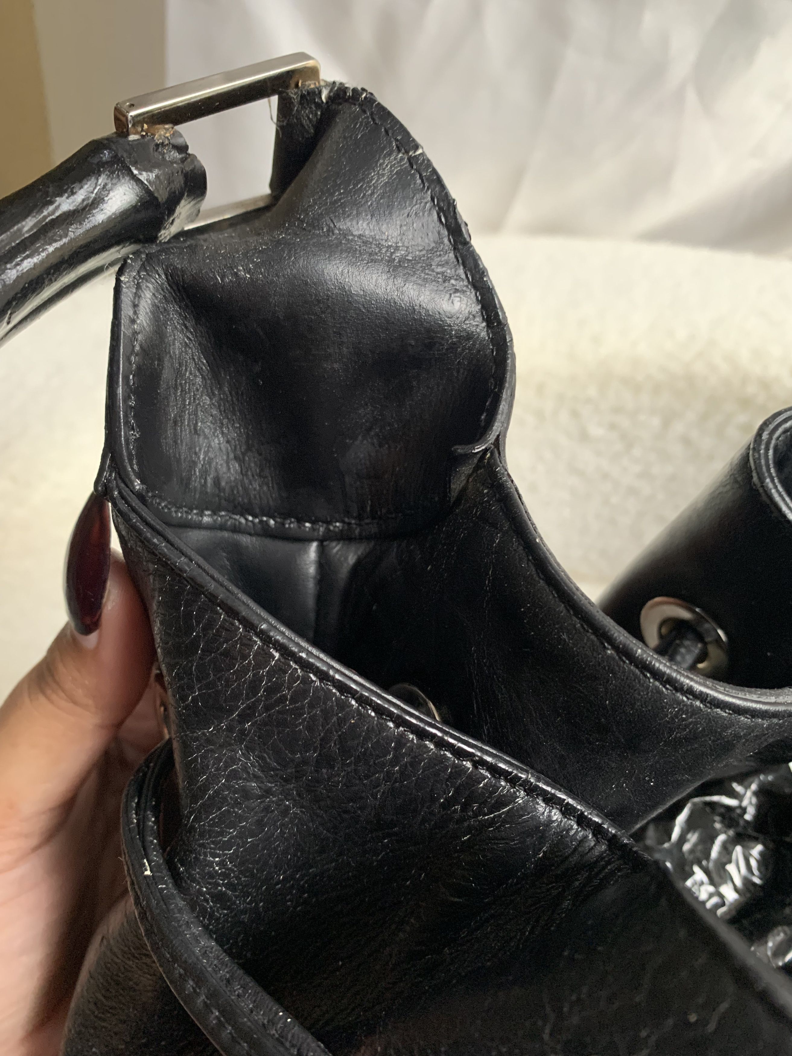 Gucci Authentic Gucci Bamboo Top Handle Hobo Bag Size ONE SIZE - 9 Thumbnail
