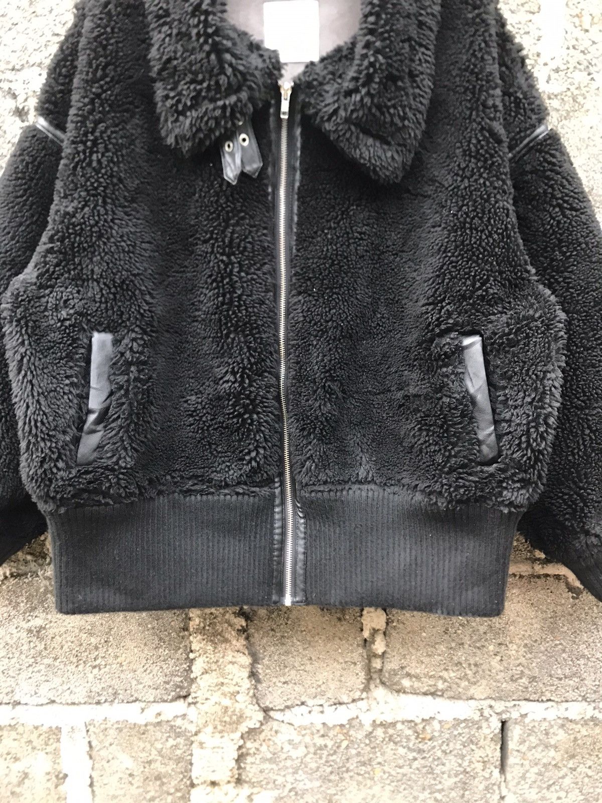 Japanese Brand 🔥Winter Fashion Gyda Oversize Shearling Bomber Jacket Size US M / EU 48-50 / 2 - 4 Thumbnail