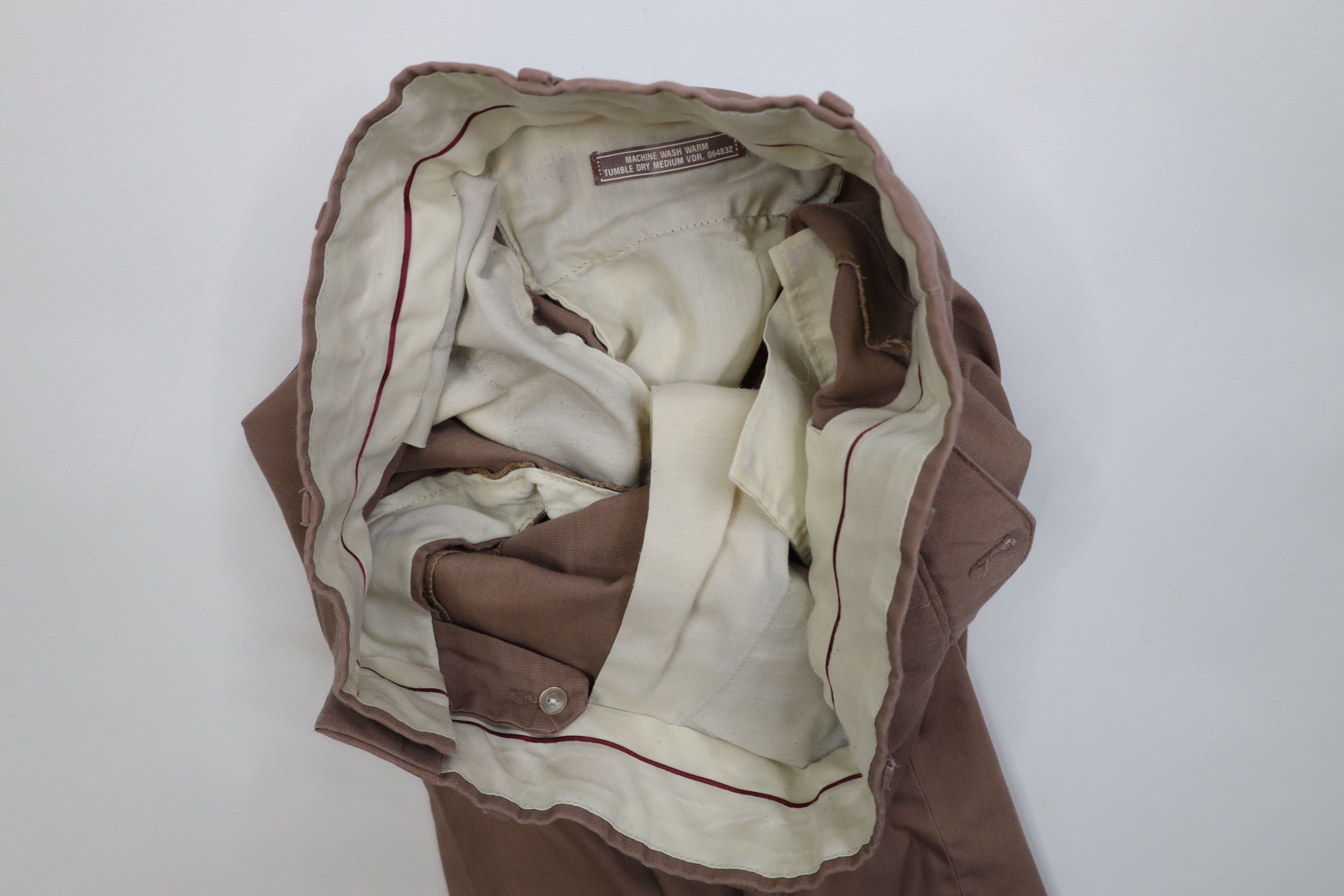 Vintage Vintage 70s Streetwear Wide Leg Chino Pants Trousers USA Size US 34 / EU 50 - 7 Thumbnail
