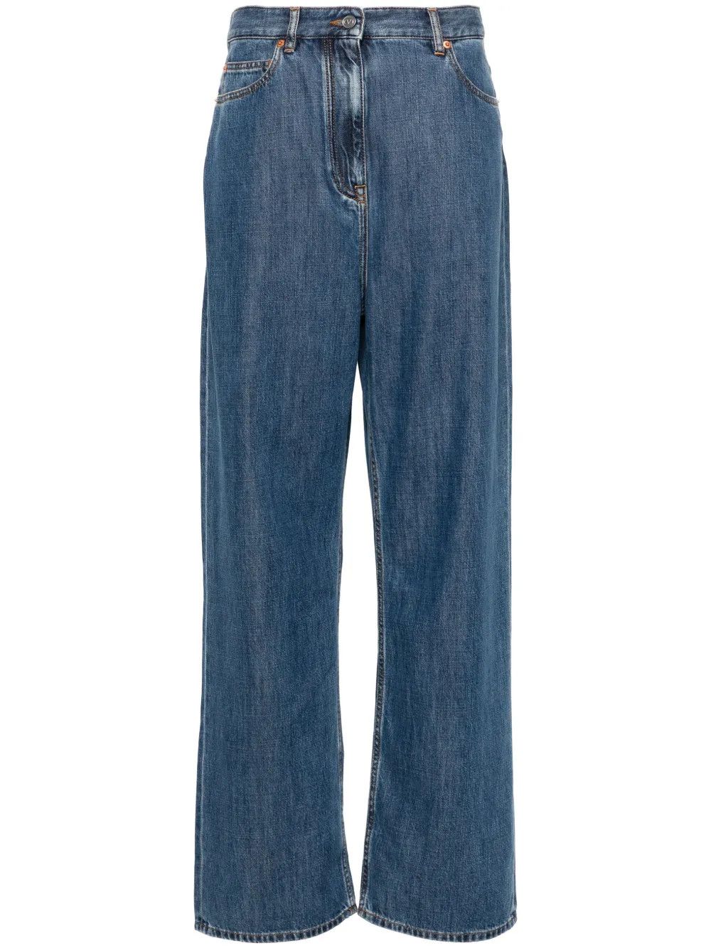 Valentino o1y0326 Denim Pant in Blue Size 26" / US 2 / IT 38 - 1 Thumbnail