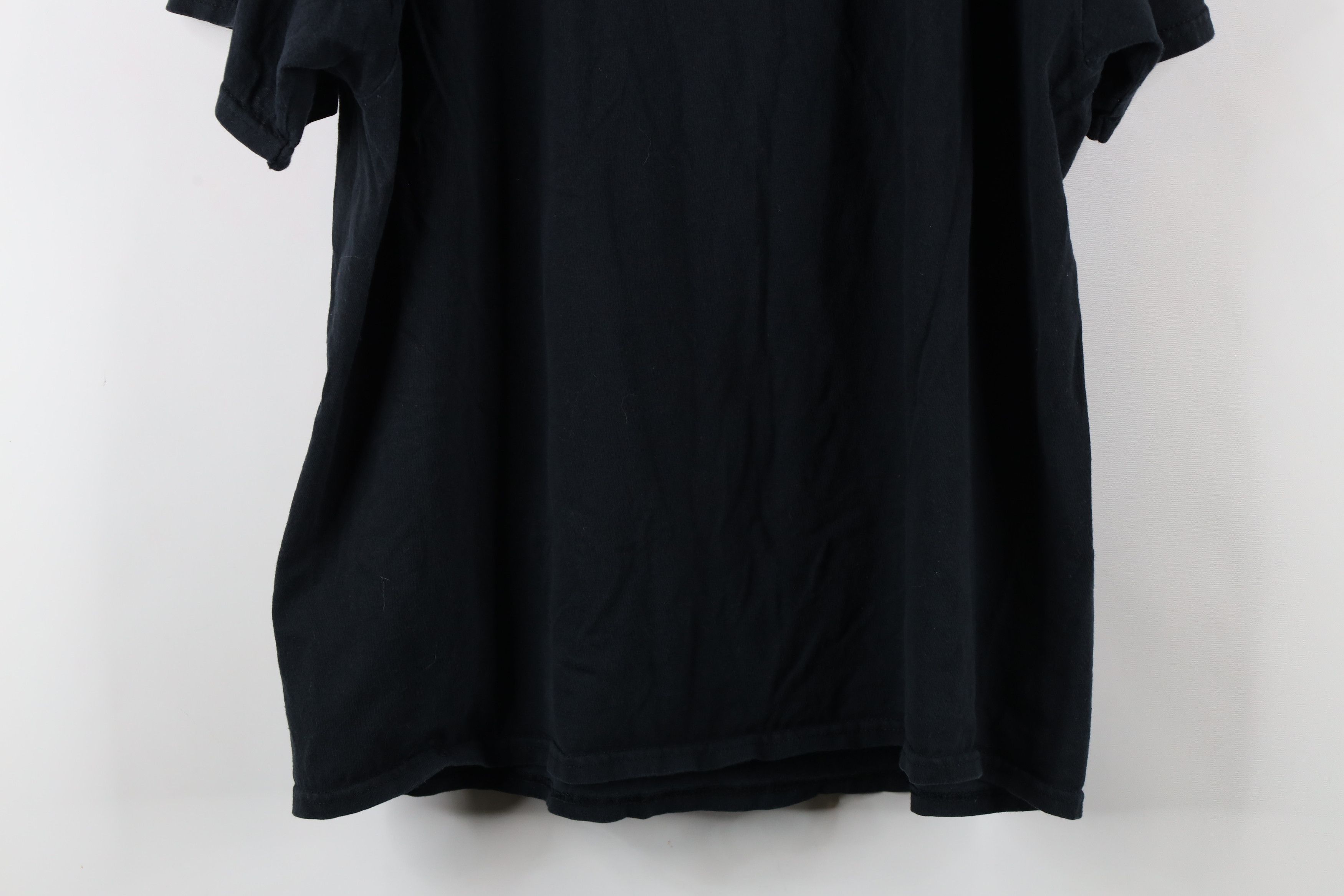 Vintage Vintage 90s Streetwear Short Sleeve T-Shirt Black Cotton Size US XXL / EU 58 / 5 - 9 Thumbnail