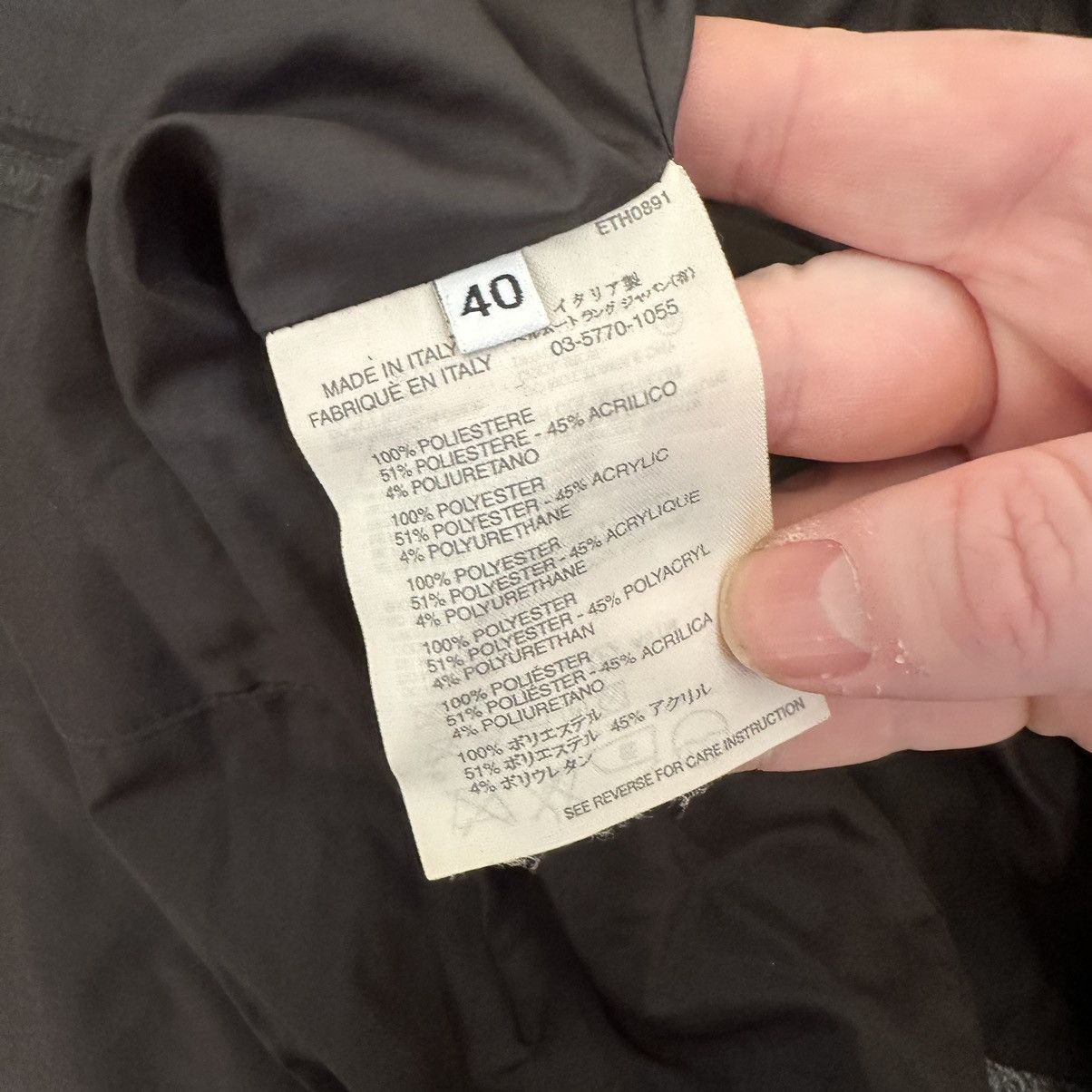Helmut Lang Helmut Lang Fall 2003 AW03 Archive Astro Jacket Vintage Size S / US 4 / IT 40 - 6 Thumbnail