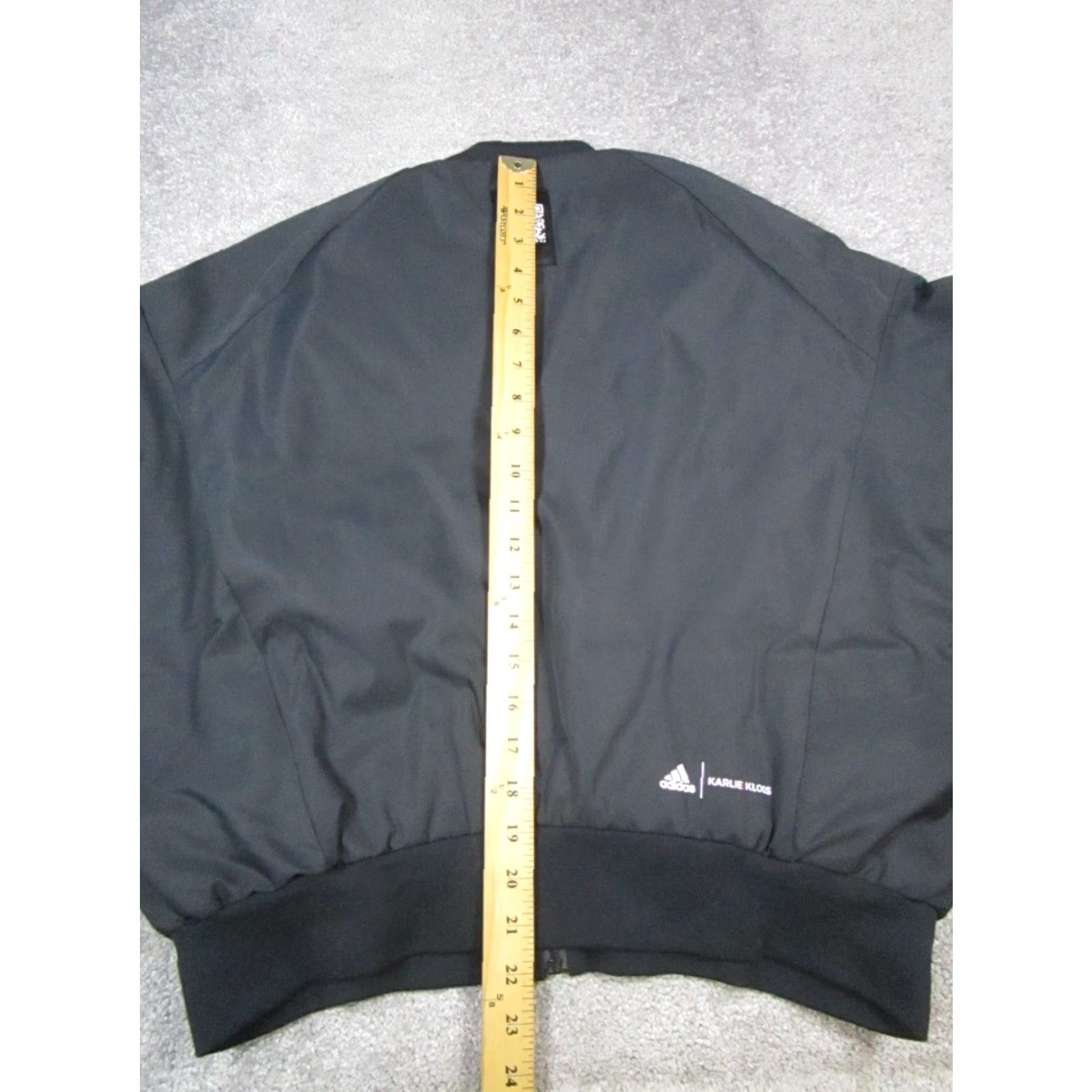 Adidas Adidas Jacket Womens Medium Black Karlie Kloss Bomber Size M / US 6-8 / IT 42-44 - 6 Thumbnail