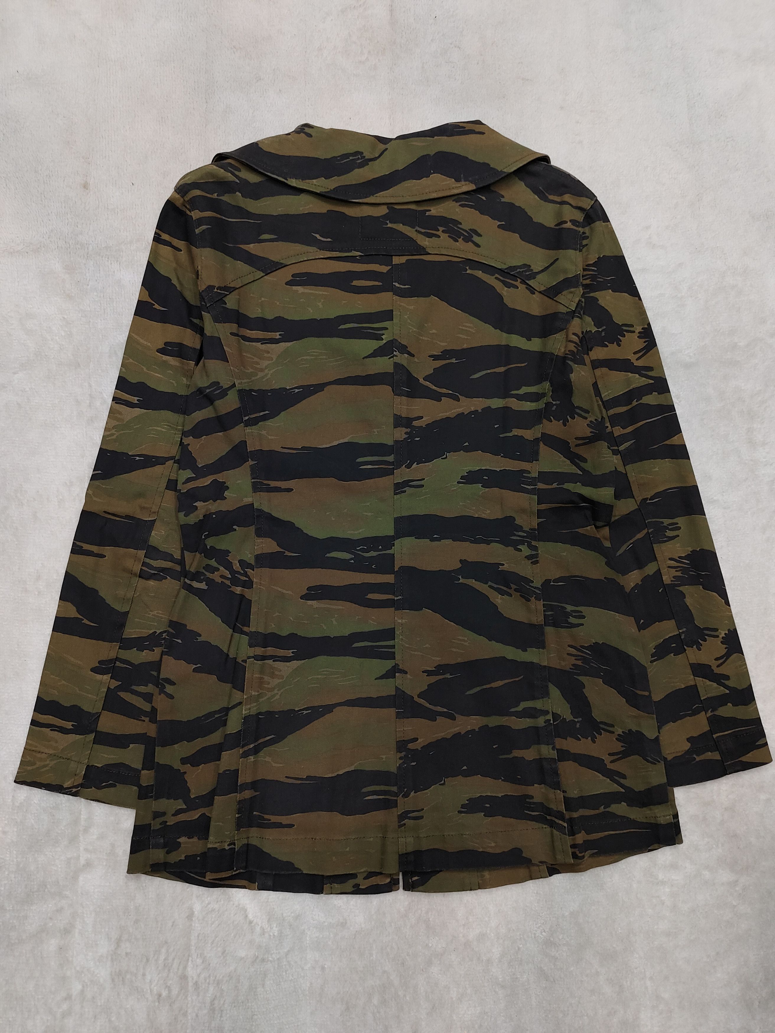 Hysteric Glamour 00s Hysteric Glamour❤️‍🔥 Tigerstripe Pattern Utility Jacket Size M / US 6-8 / IT 42-44 - 6 Thumbnail
