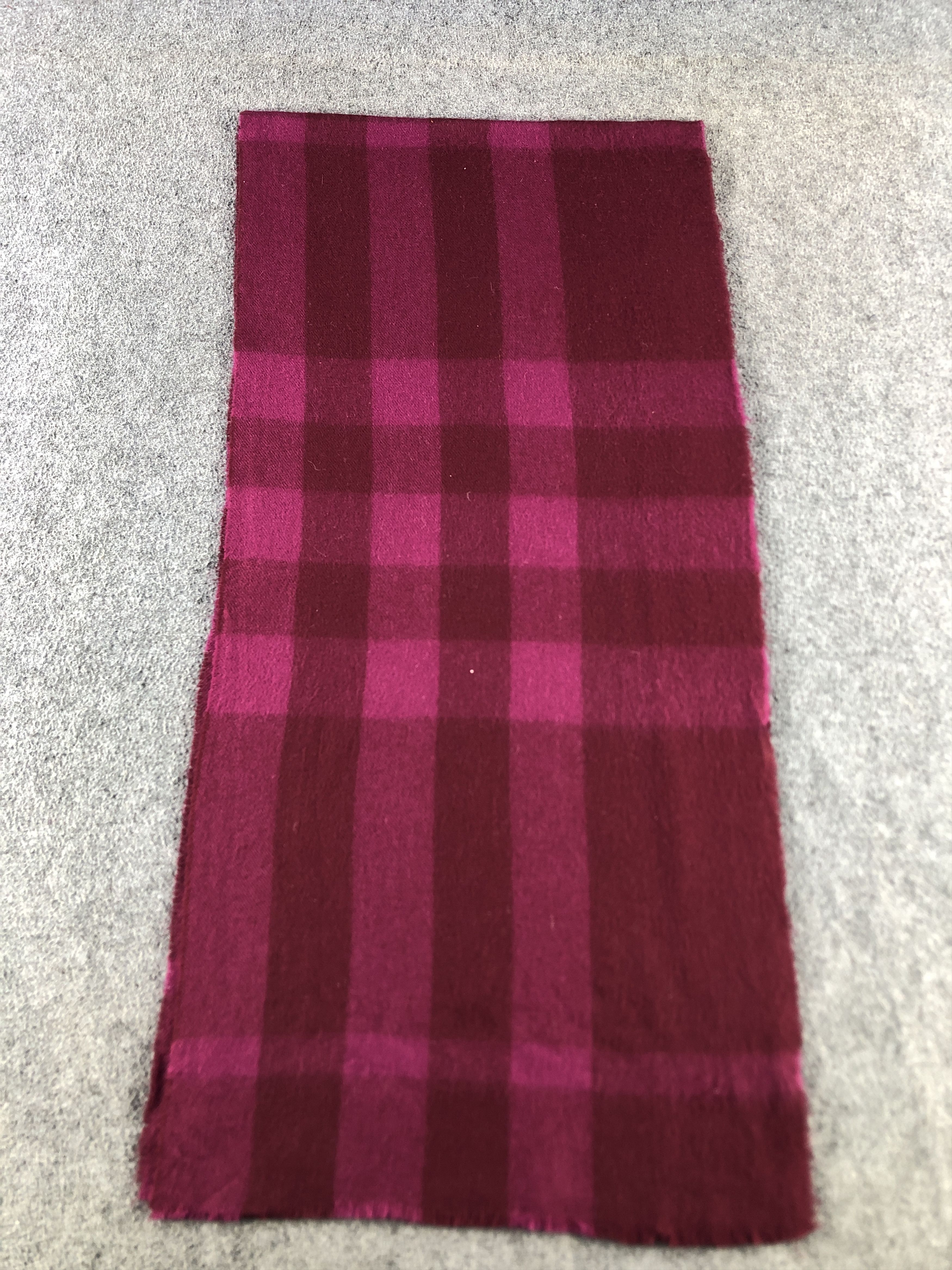 Aquascutum Aquasqutum Wool Scarf / Muffler / Neckwear P860 Size ONE SIZE - 2 Thumbnail