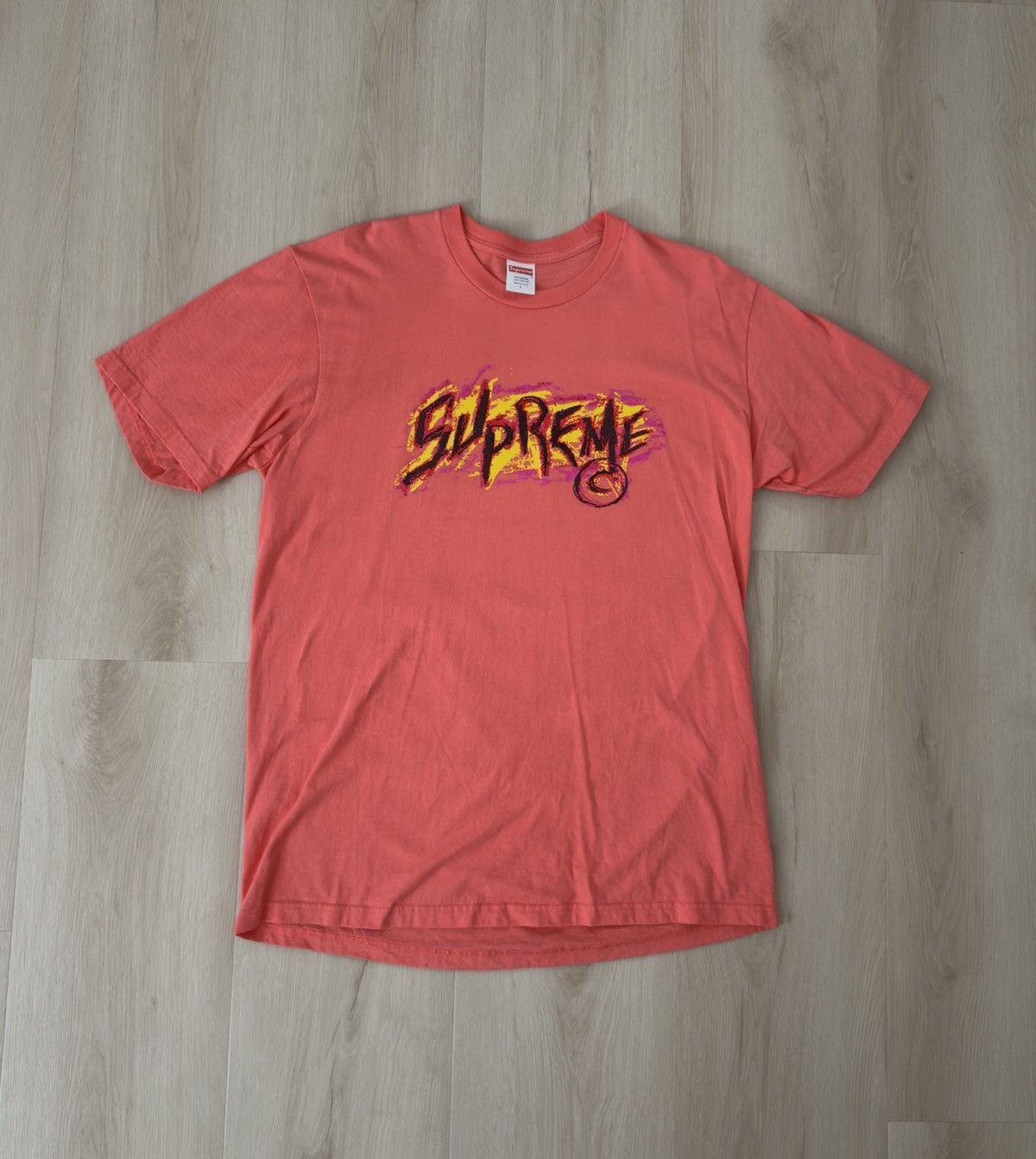 Supreme Supreme Michael Jackson Tee Bright Coral | Grailed