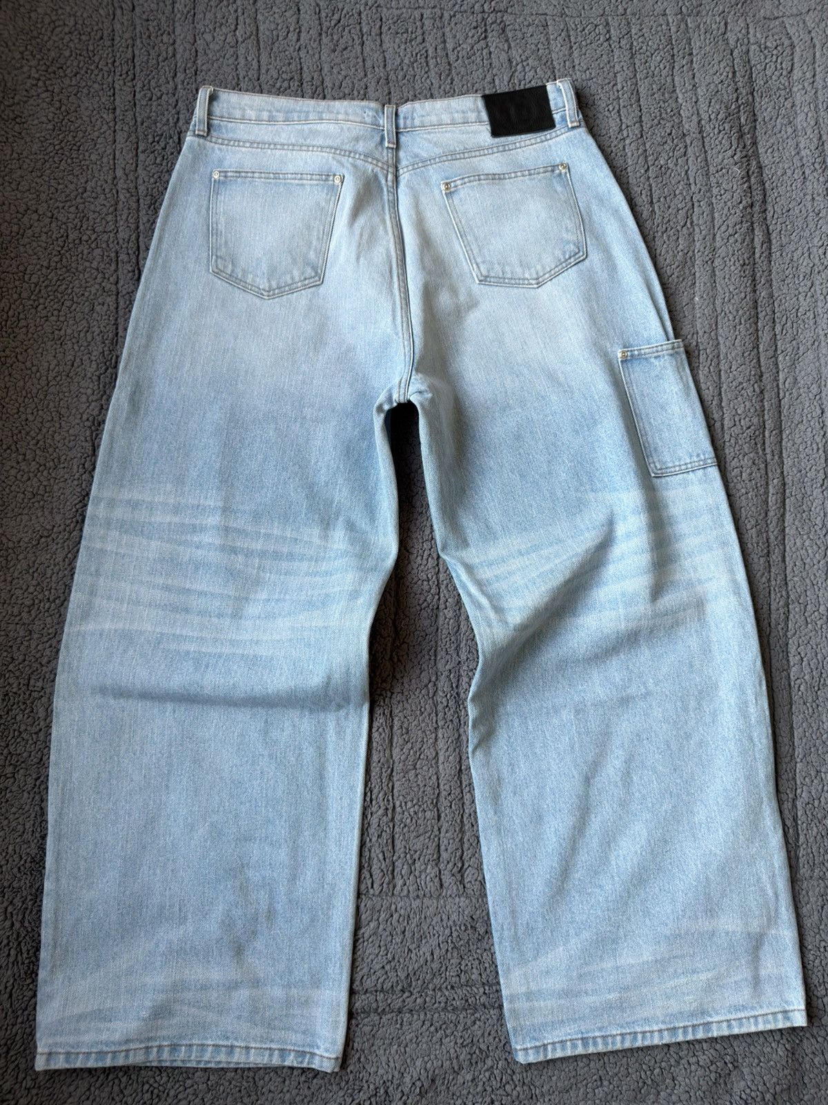Other Discontd Light Wash Baggy Denim - Size 38 Size US 38 / EU 54 - 5 Thumbnail