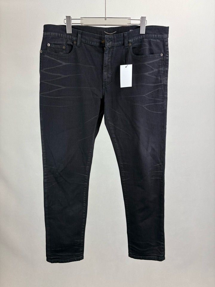 Saint Laurent Paris Saint Laurent Water Wave Denim Jeans US 36 Size US 36 / EU 52 - 1 Thumbnail