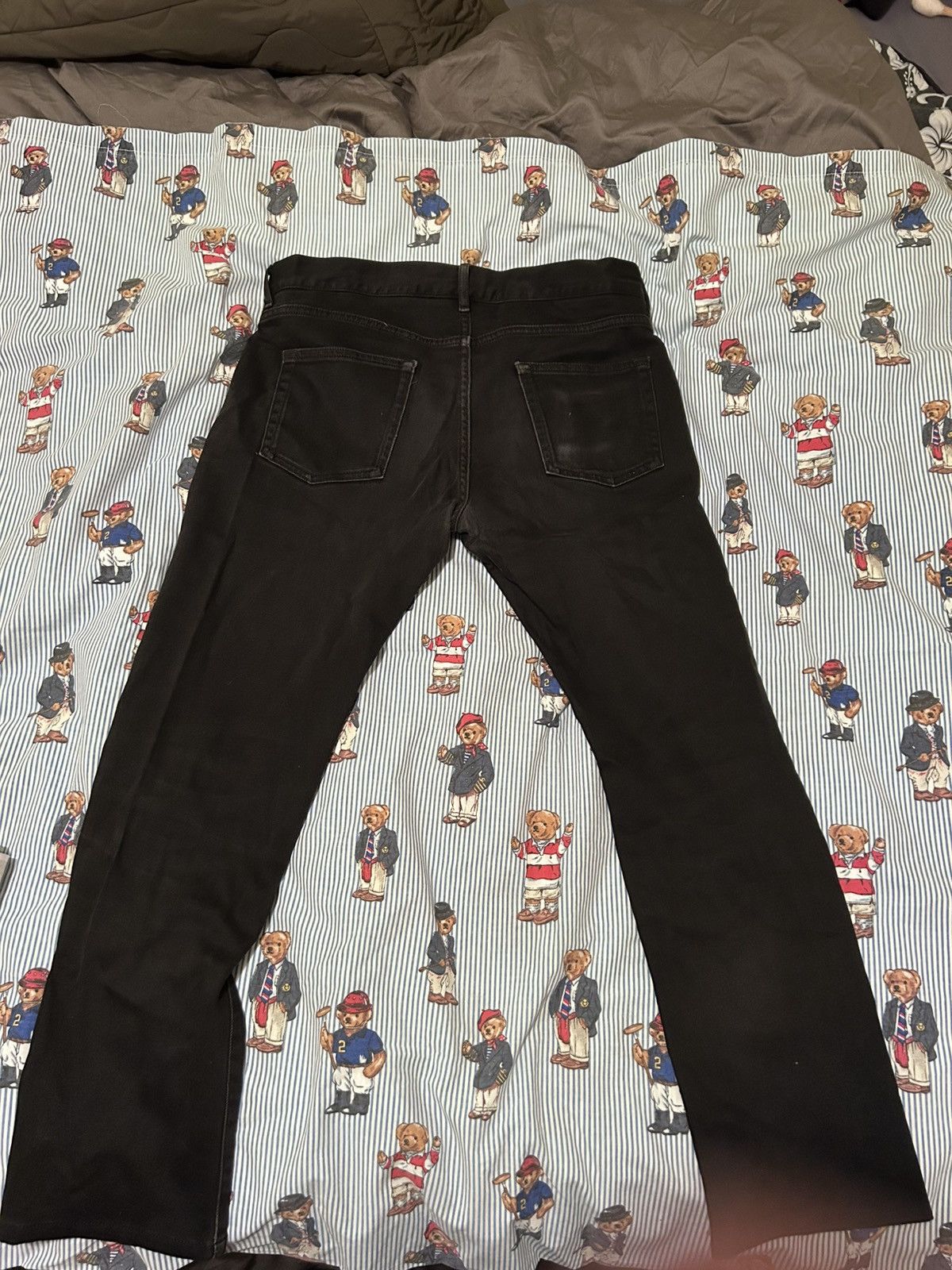 Etro Etro black regular fit jeans 34 waist mens Size US 34 / EU 50 - 2 Thumbnail