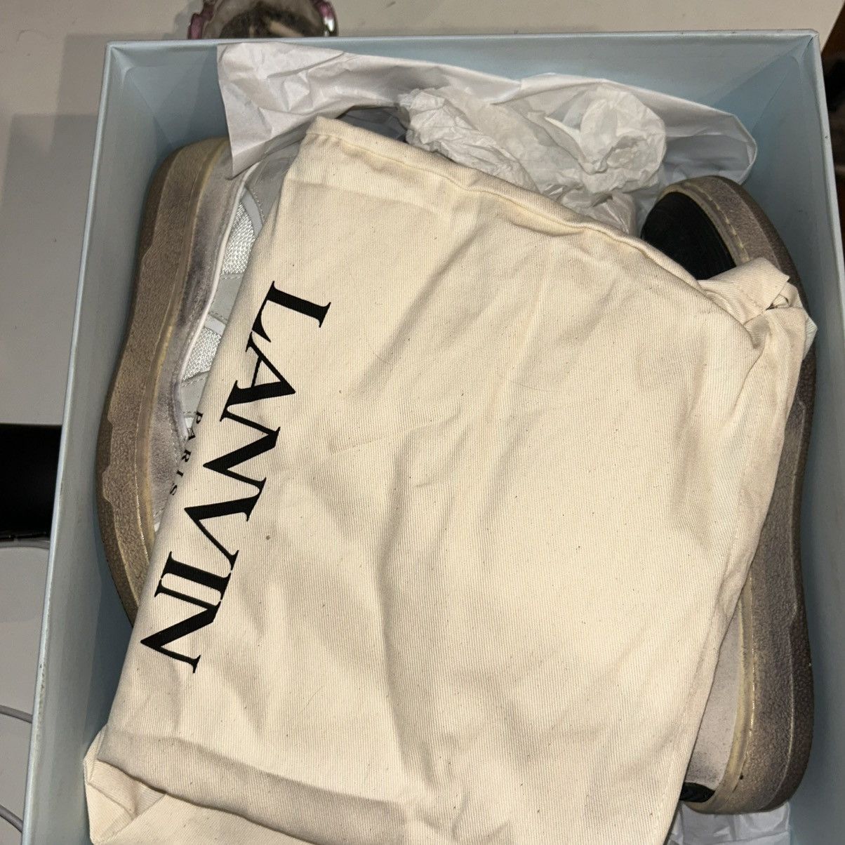 Lanvin lanvin curb dirty sneaker Size US 7 / EU 40 - 7 Thumbnail