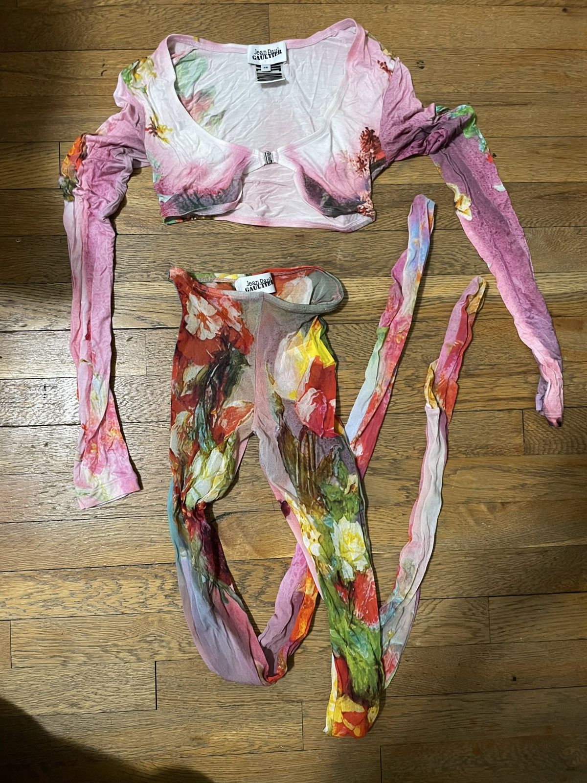 Jean Paul Gaultier JEAN PAUL GAULTIER “The body flower” Set Size XS / US 0-2 / IT 36-38 - 3 Thumbnail