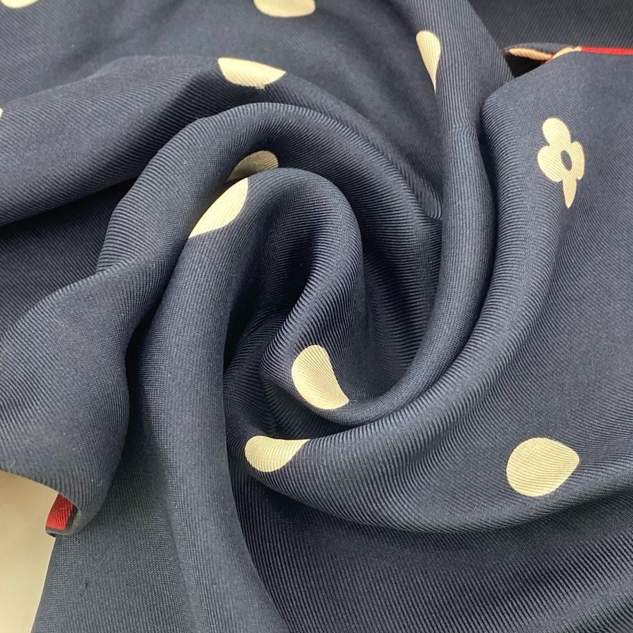 Louis Vuitton [Louis Vuitton] Patterned Multicolor Silk Scarf Size ONE SIZE - 7 Thumbnail
