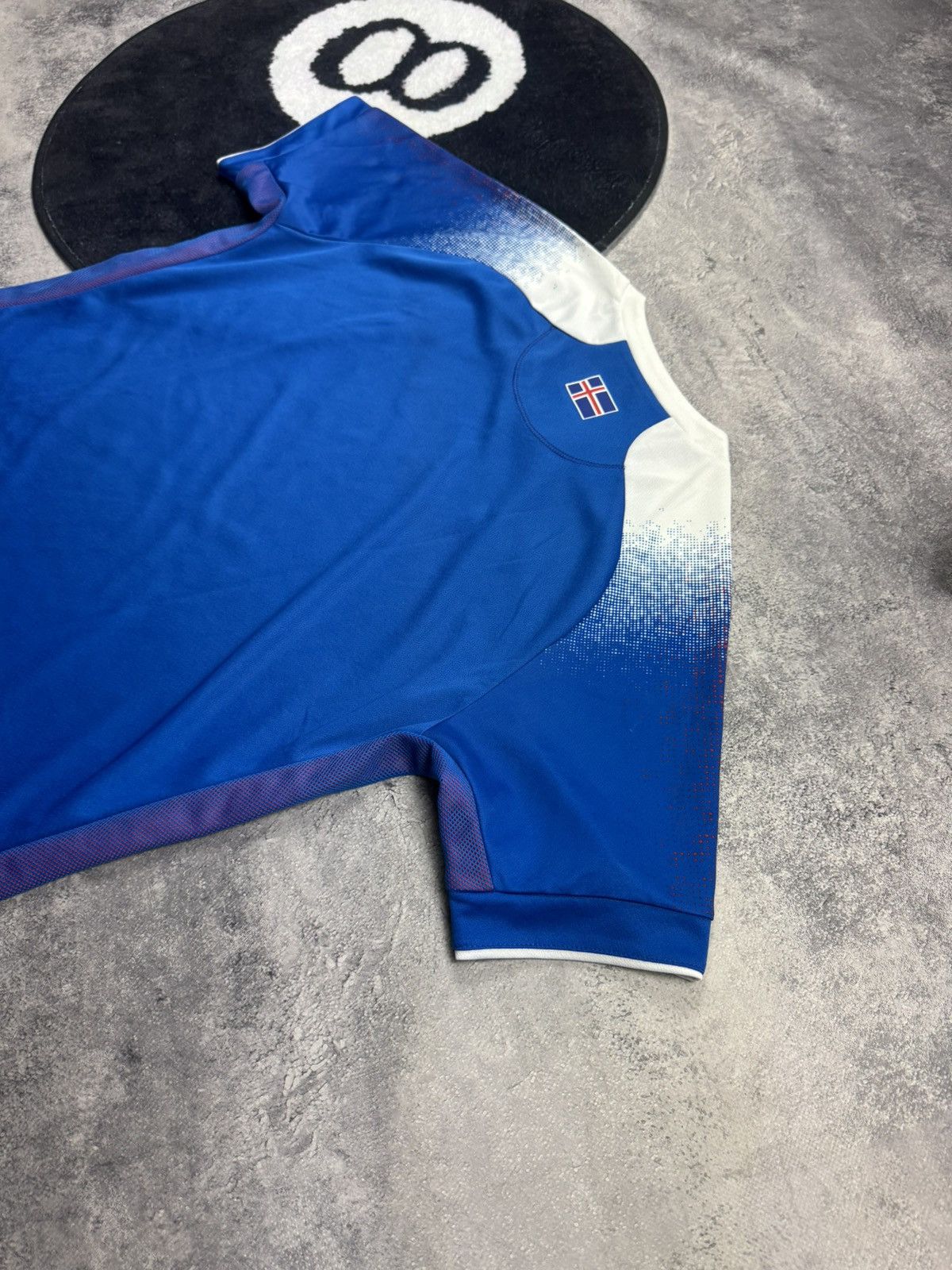 Errea ICELAND TEAM 2018/2019 FOOTBALL JERSEY HOME ERREA ORIGINAL Size US L / EU 52-54 / 3 - 15 Thumbnail
