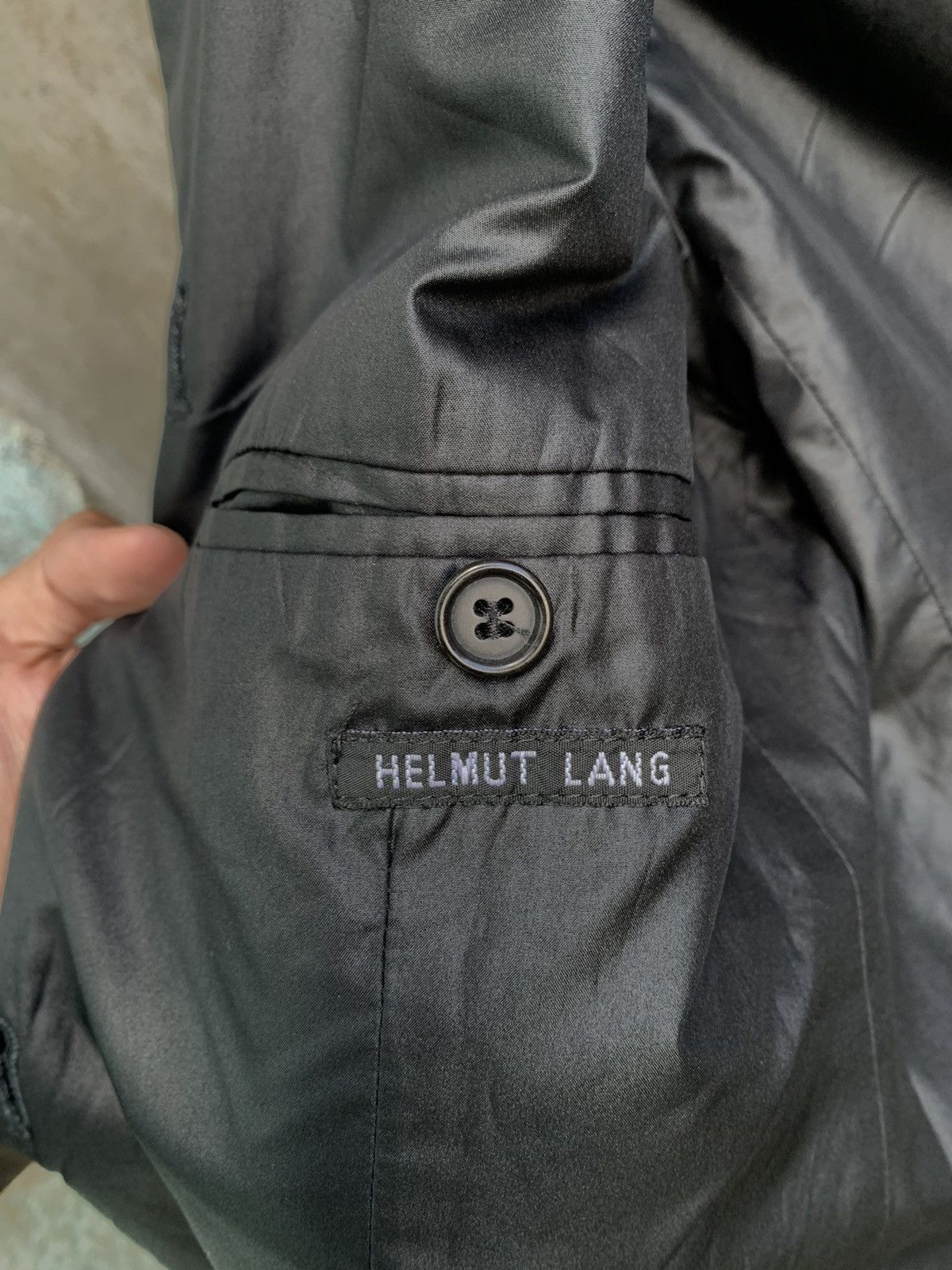 Helmut Lang Nylon Button Up Top Size S / US 4 / IT 40 - 7 Thumbnail