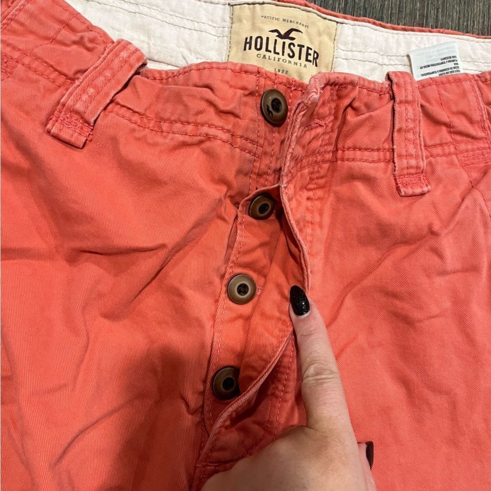 Hollister Hollister California Shorts Front Button Pockets Size 32 Size 32" / US 10 / IT 46 - 3 Thumbnail